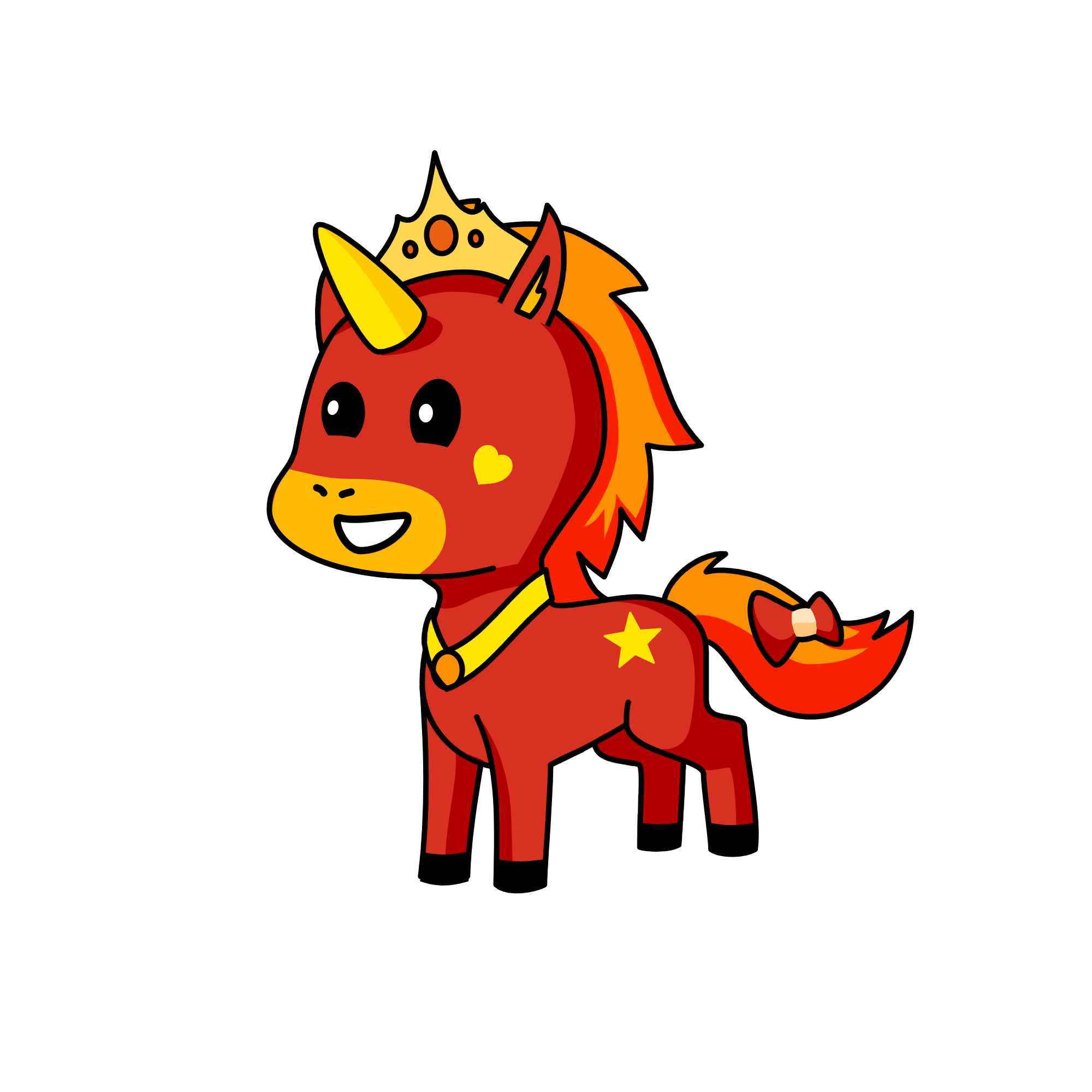Sunshine, the unicorn