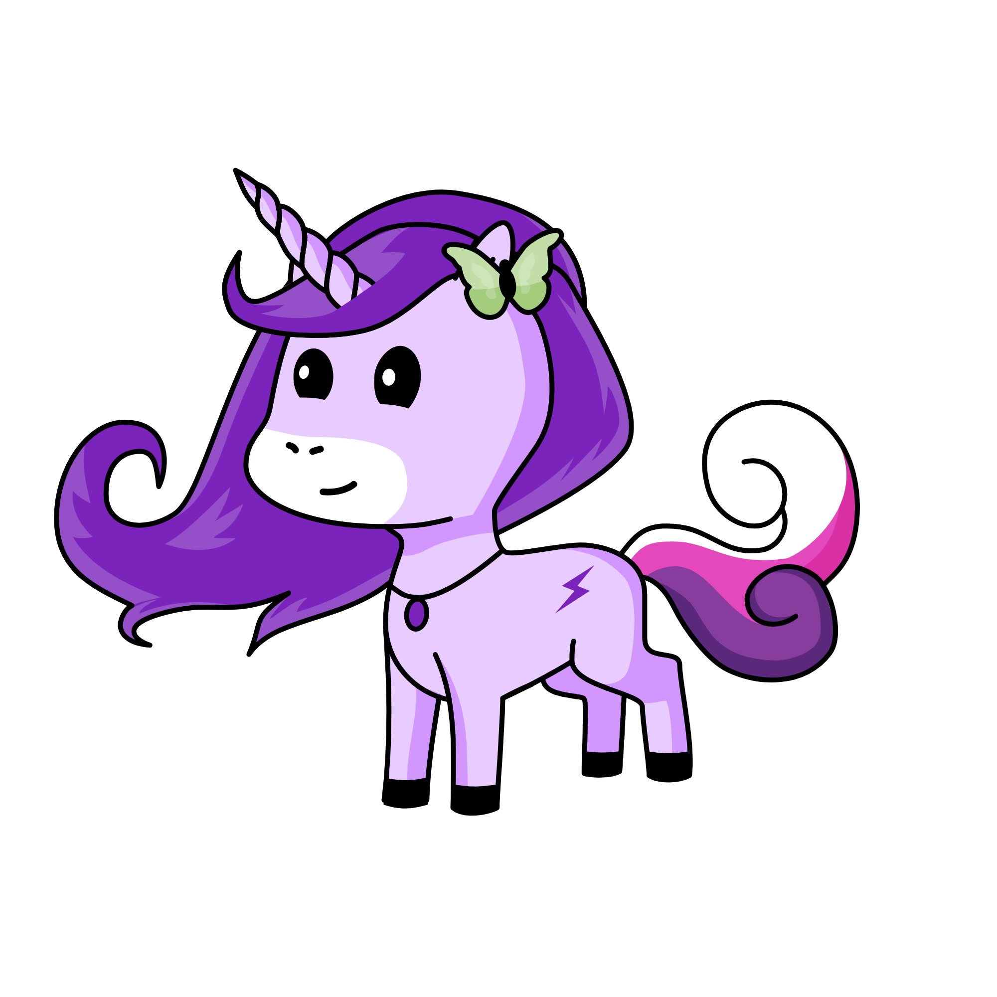 Grape , the unicorn