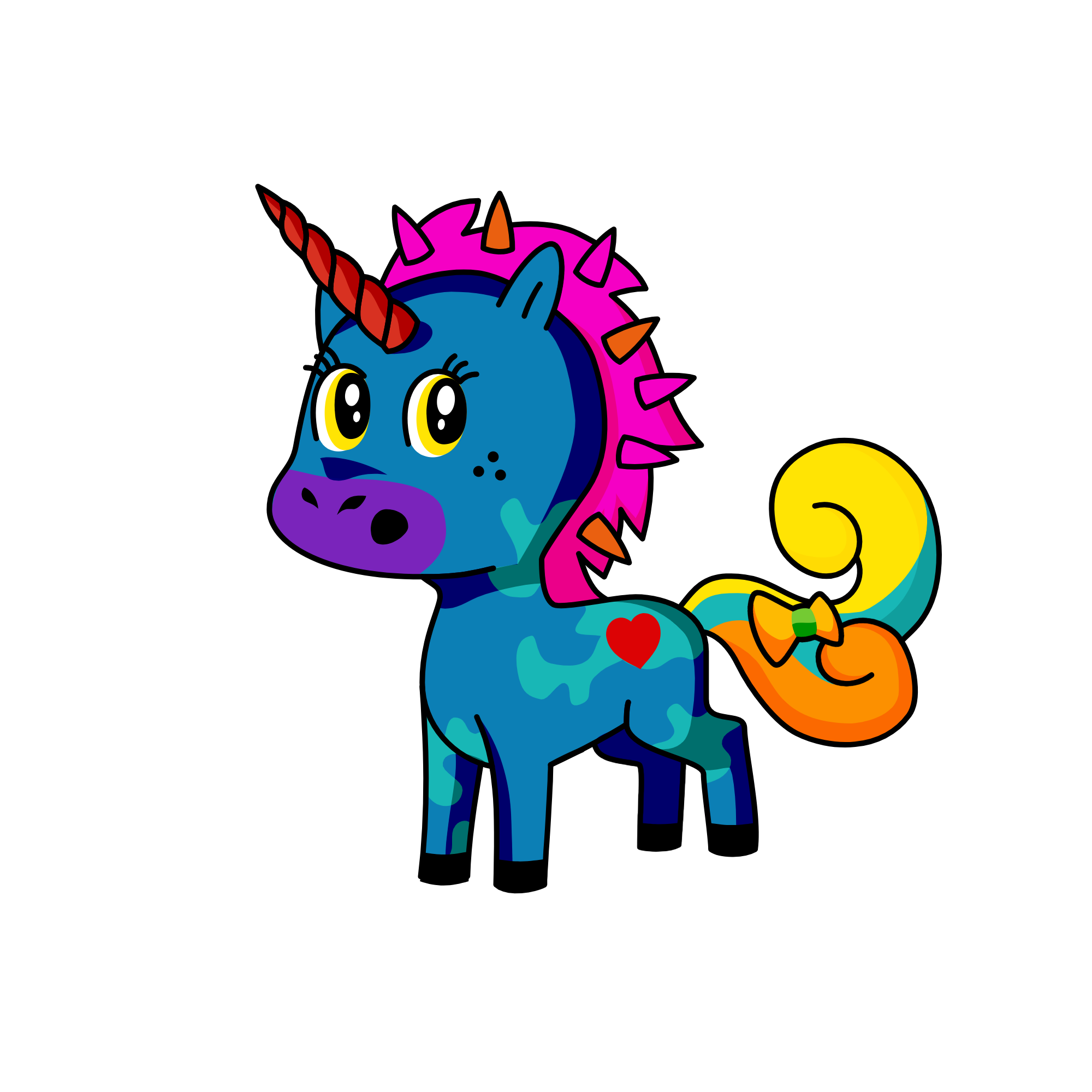 Countess Coloratura, the unicorn