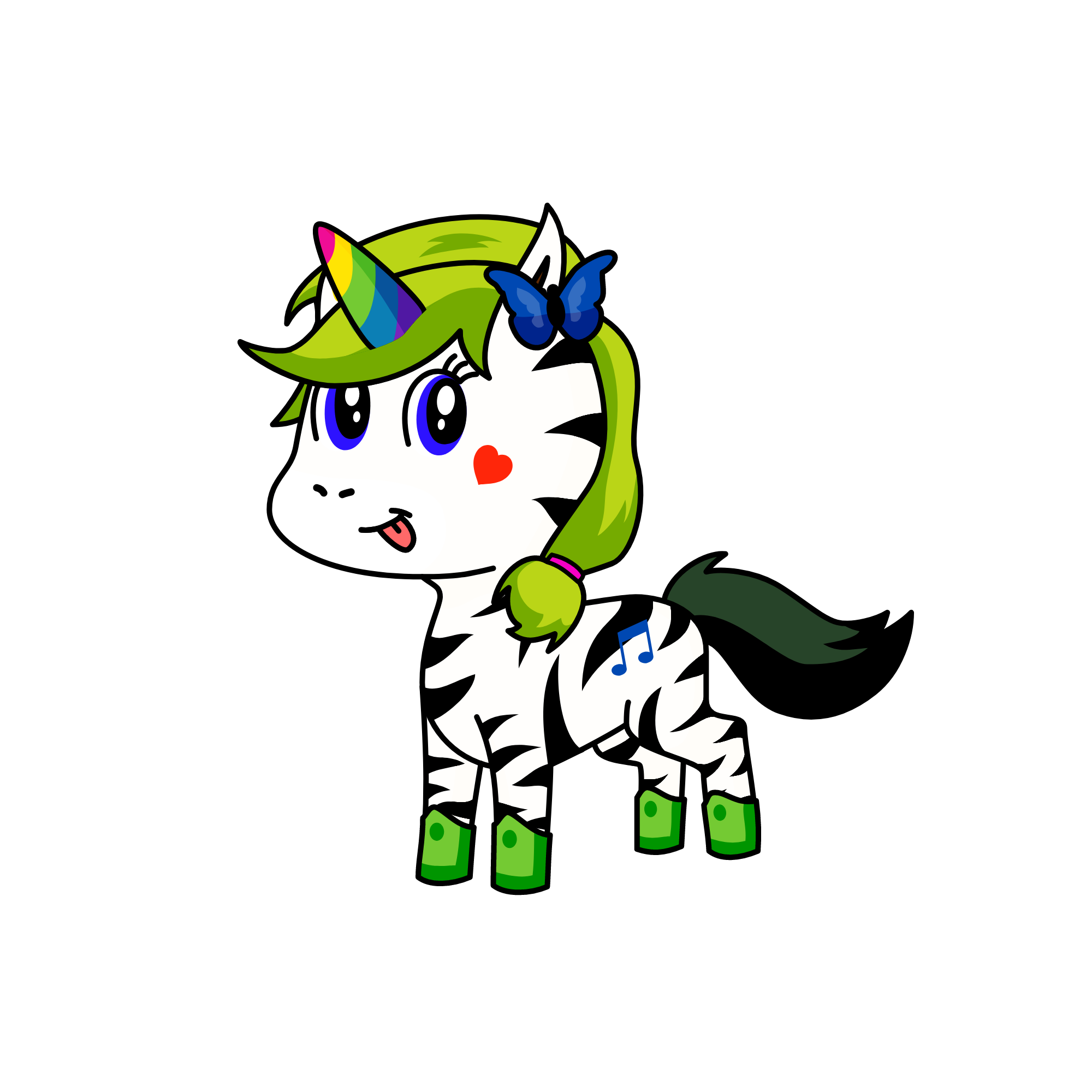Zebhorn, the unicorn