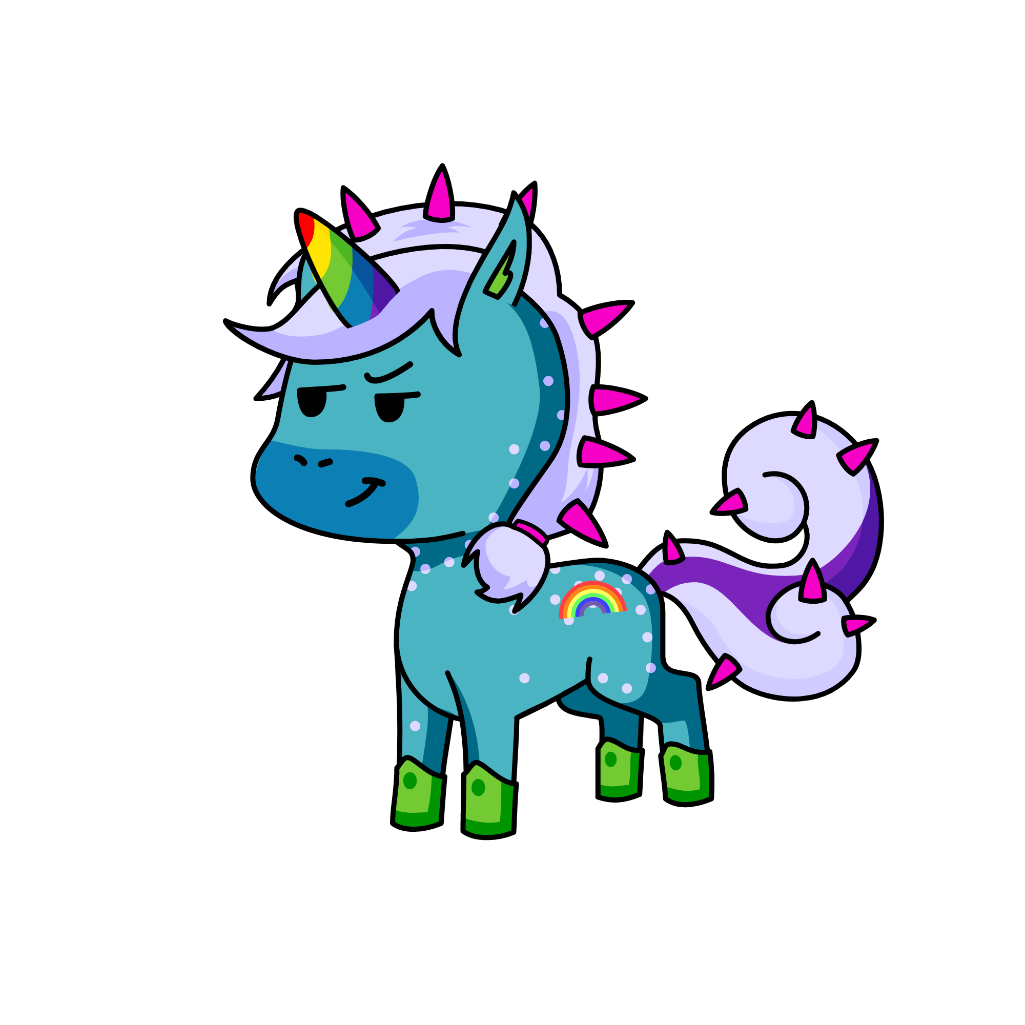 KoFlieder, the unicorn