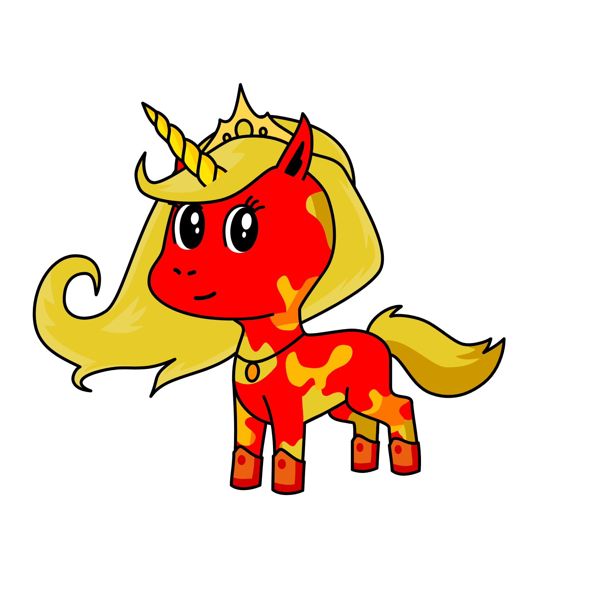 goldie, the unicorn