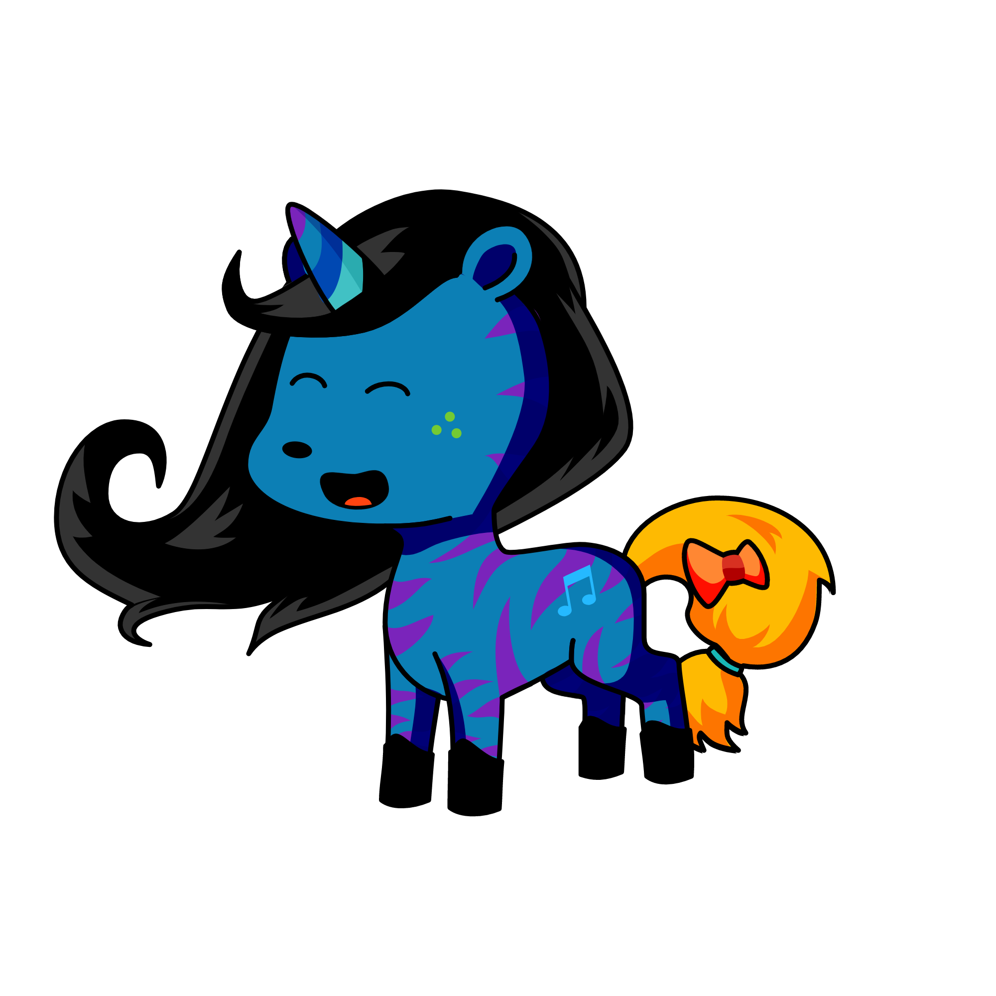 moon light, the unicorn
