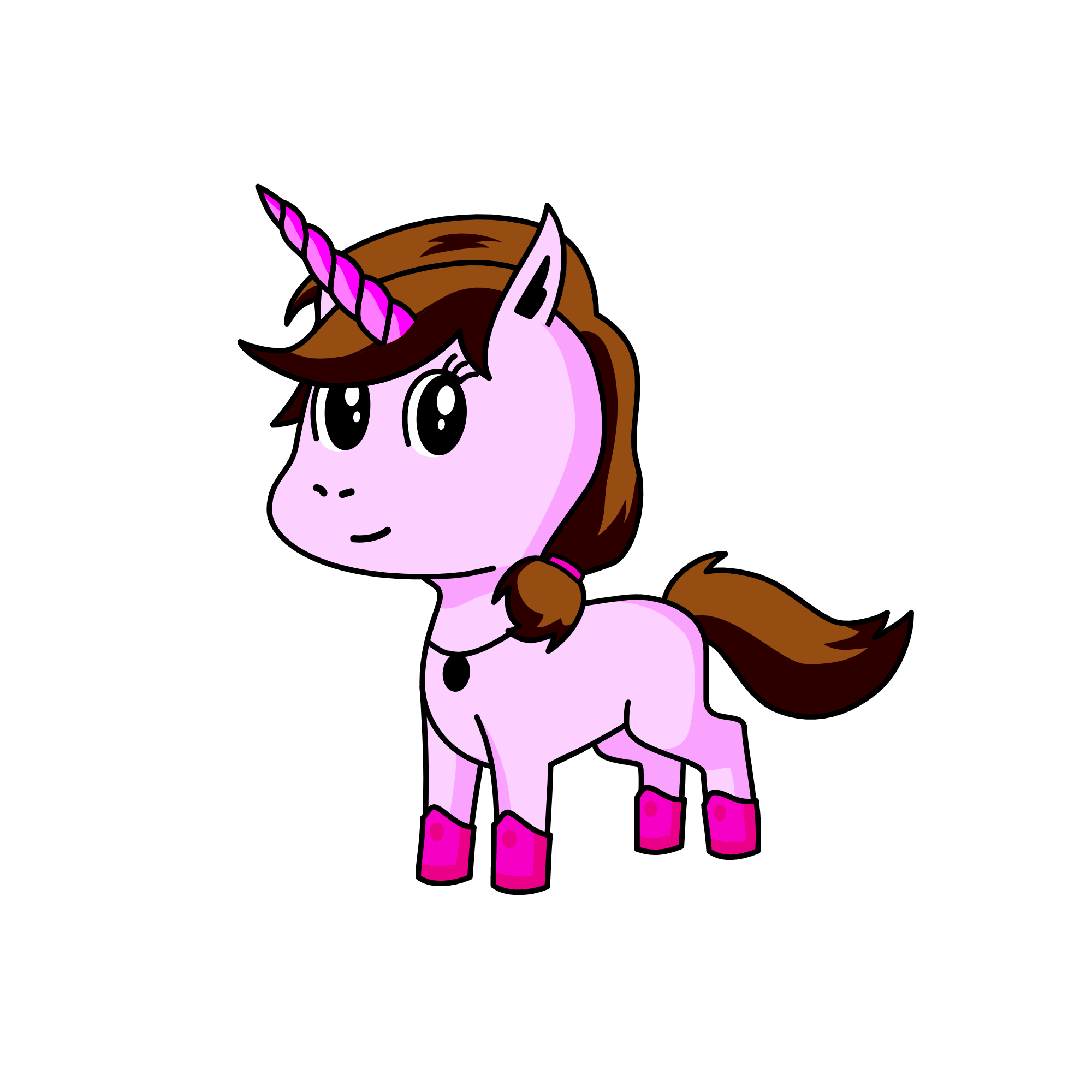 Melodie, the unicorn