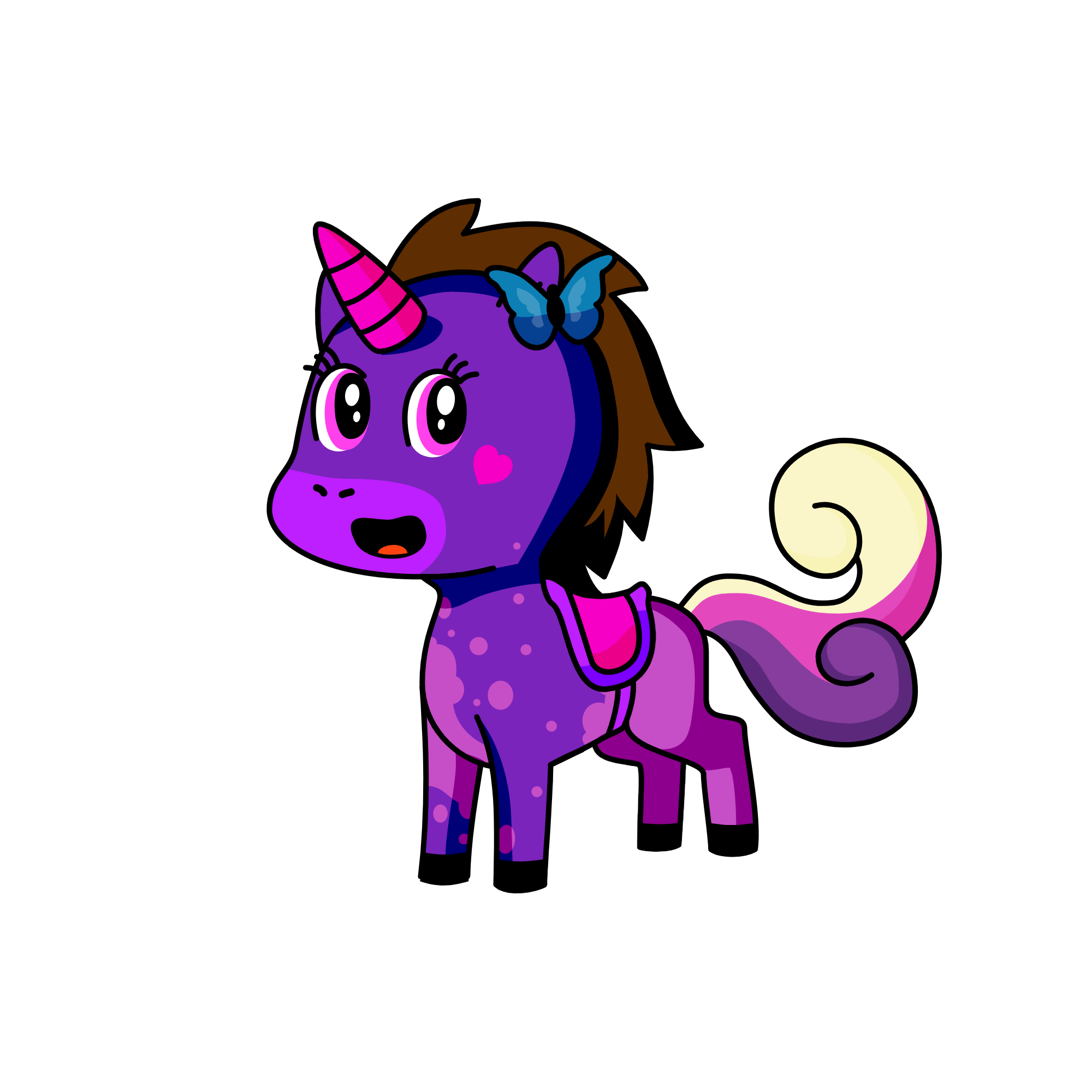 flutershine, the unicorn