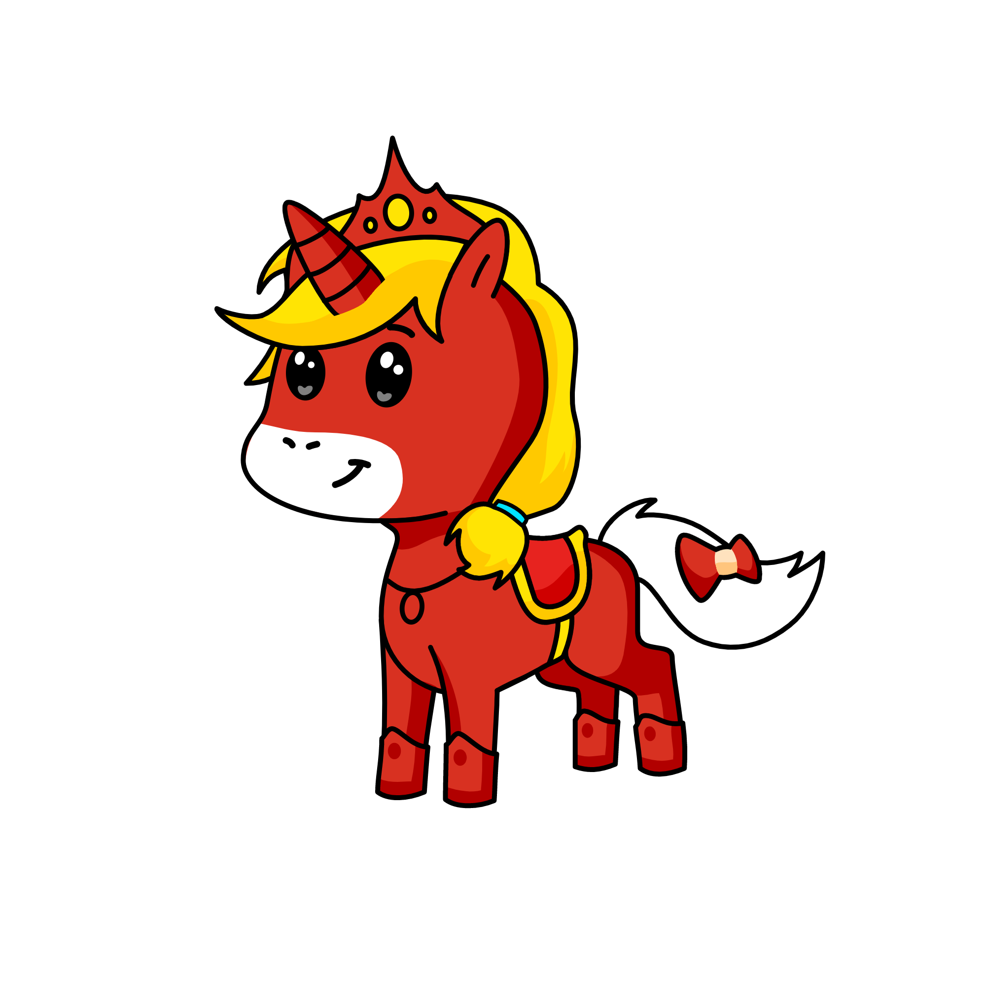 Hot, the unicorn