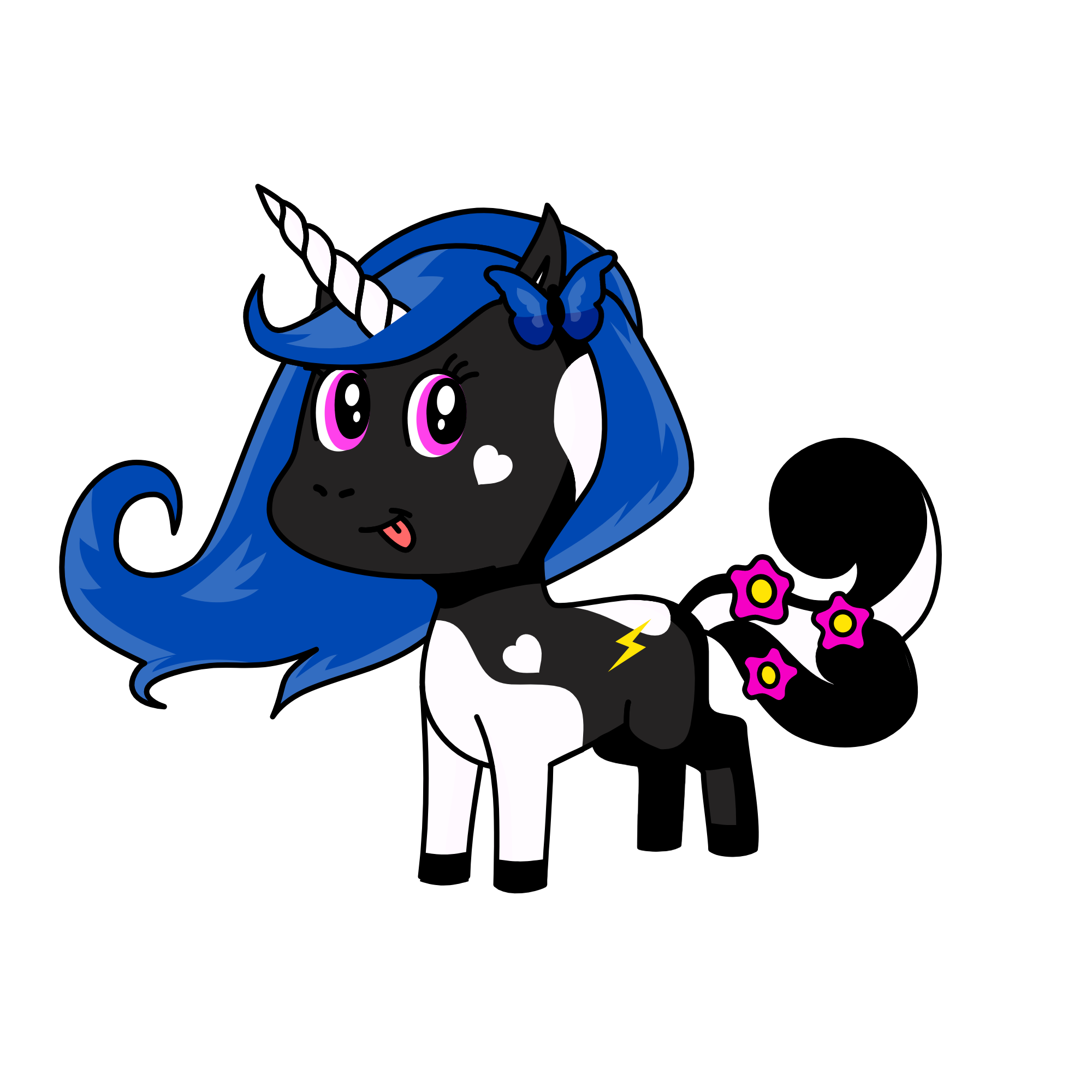 kk, the unicorn