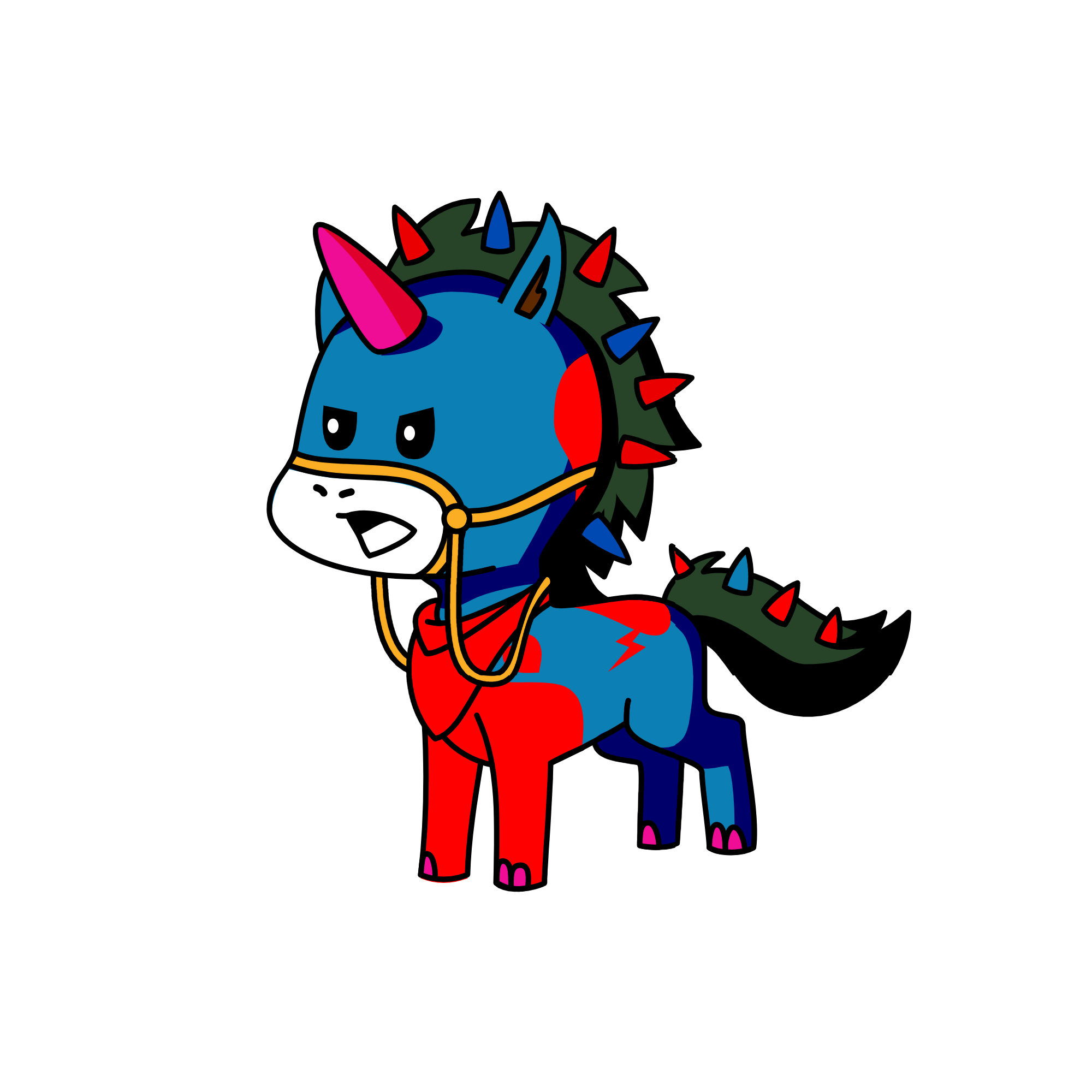dak jr, the unicorn