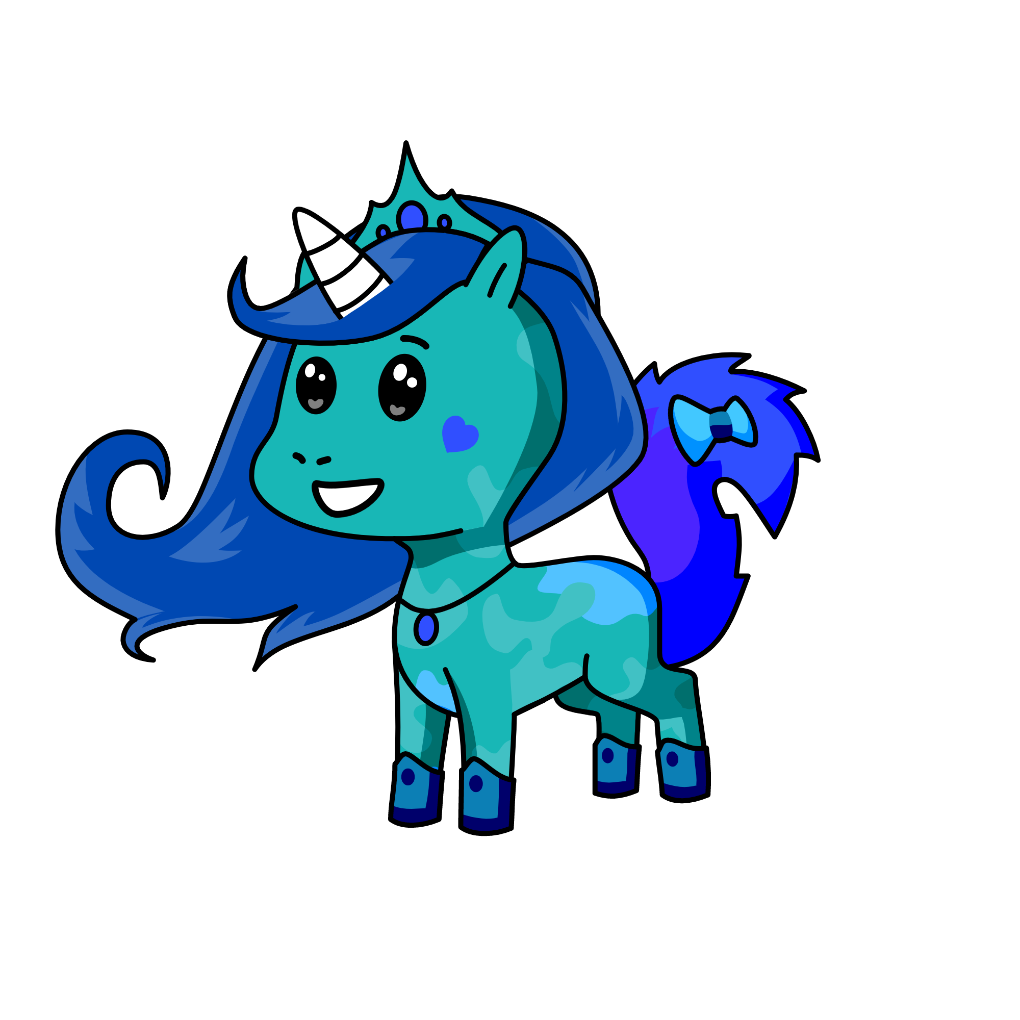 Ice Queen, the unicorn