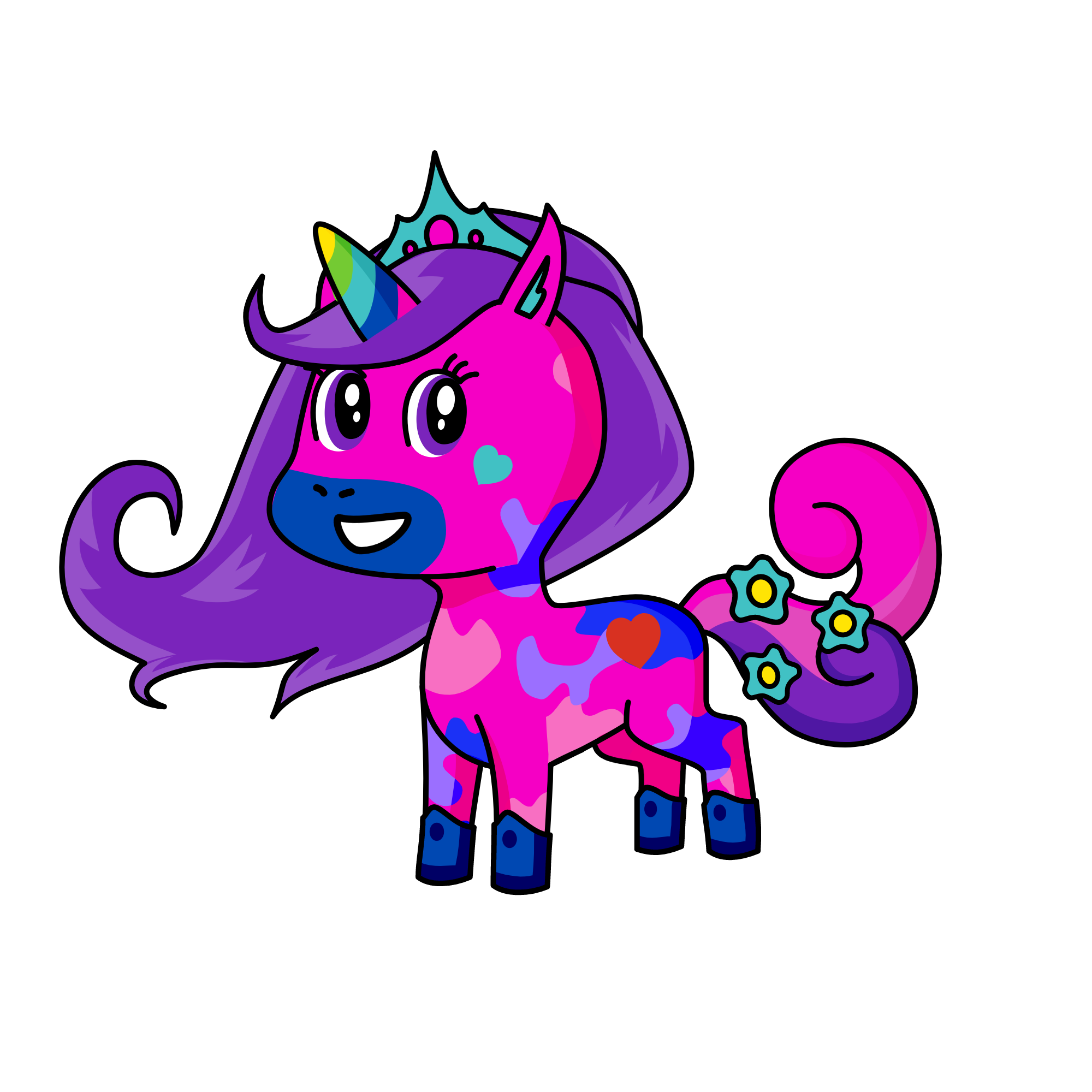 Snowflake, the unicorn