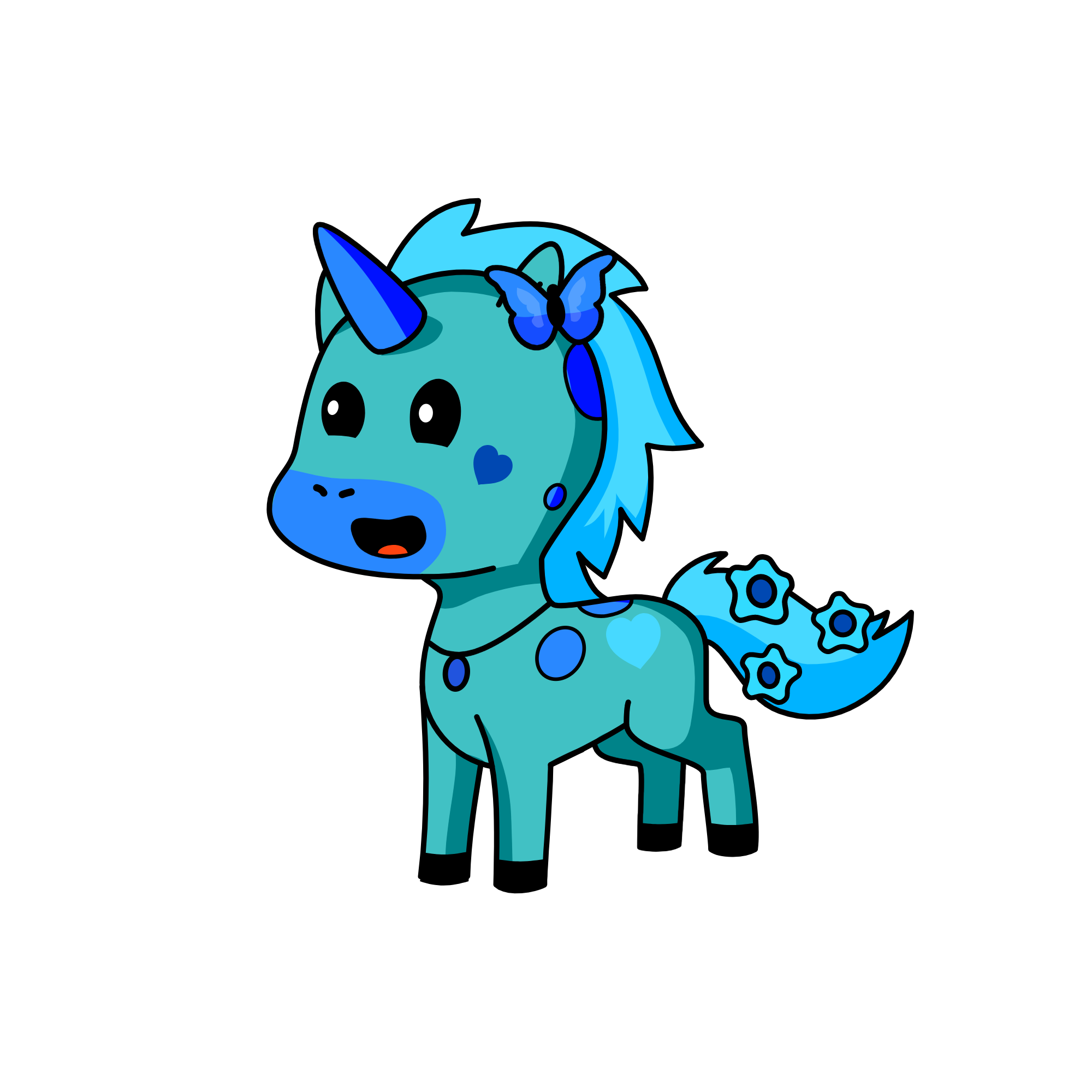 Snowy, the unicorn
