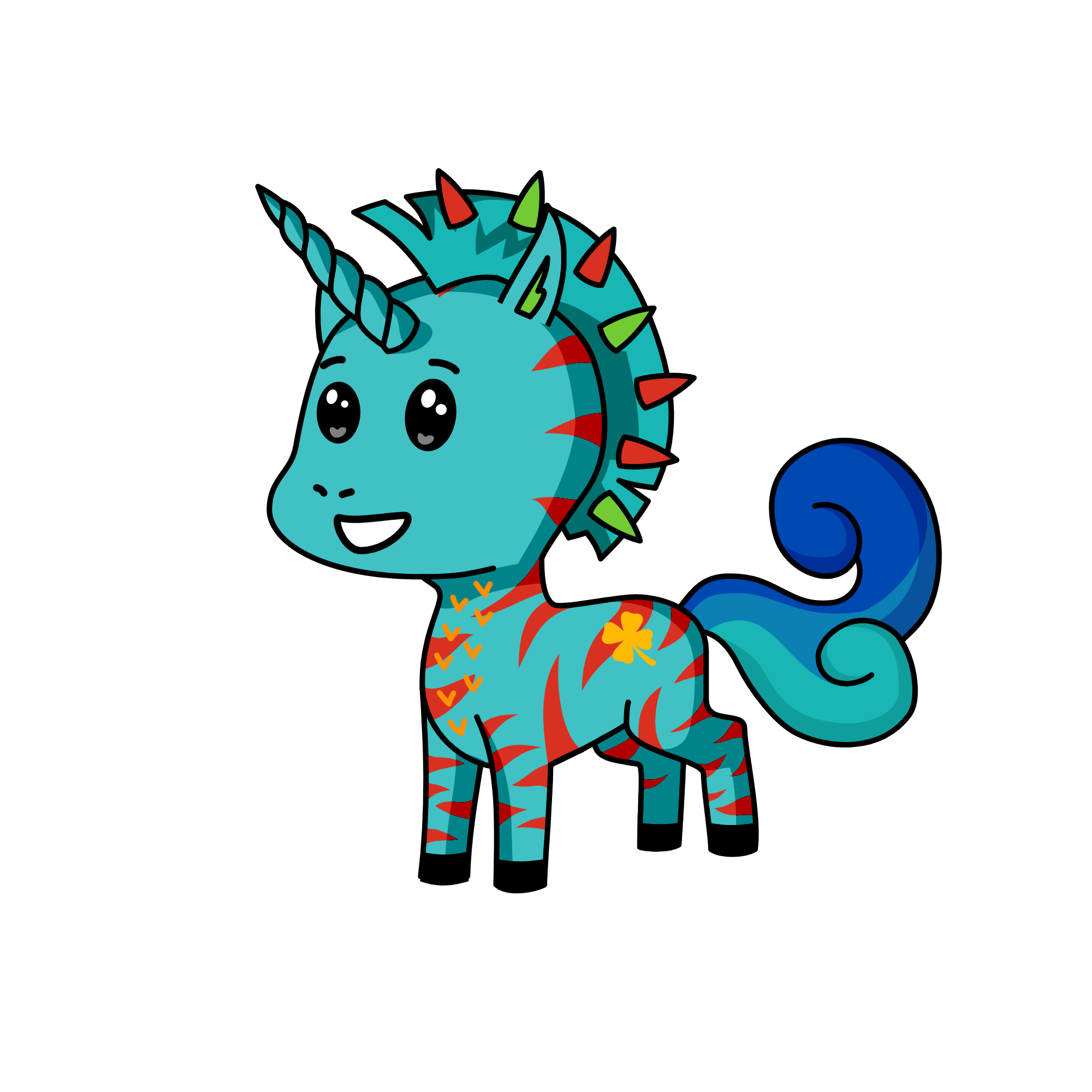 mean boy, the unicorn