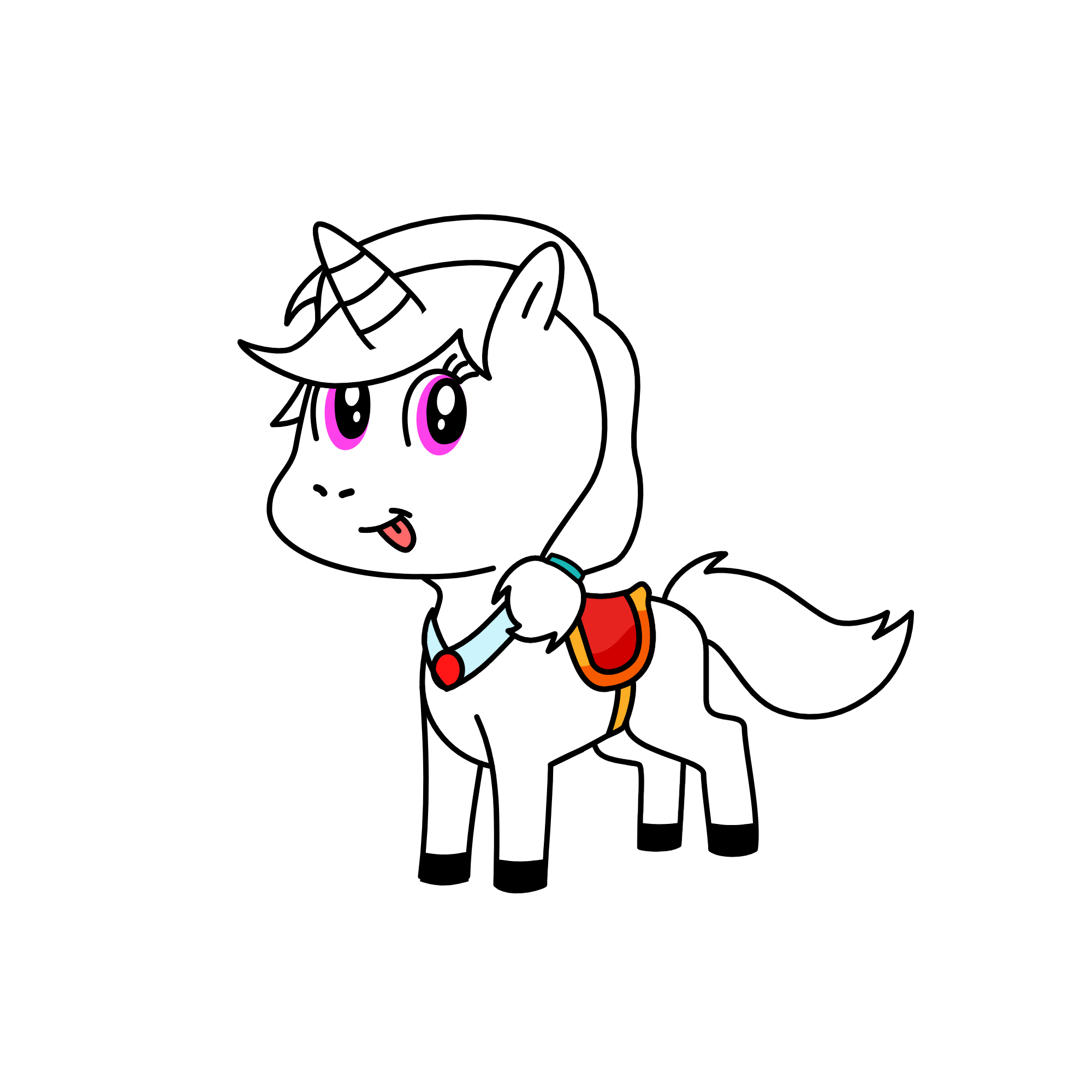Sparkli, the unicorn
