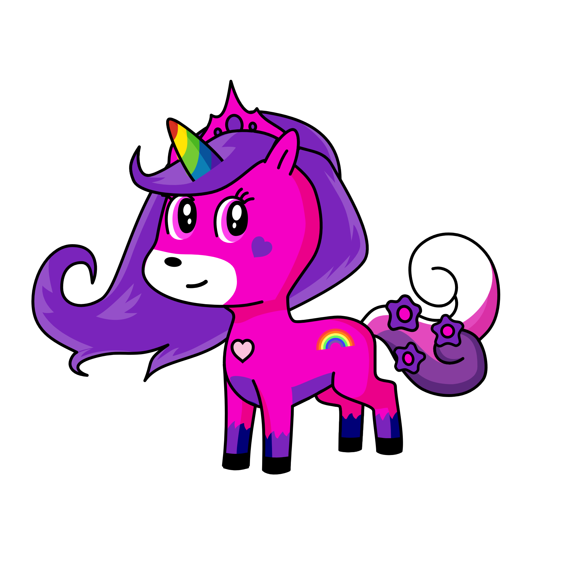 fluffy, the unicorn