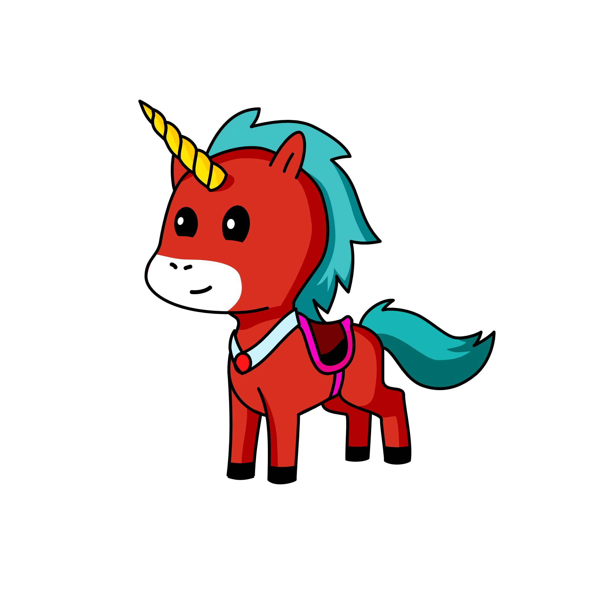 Scella, the unicorn
