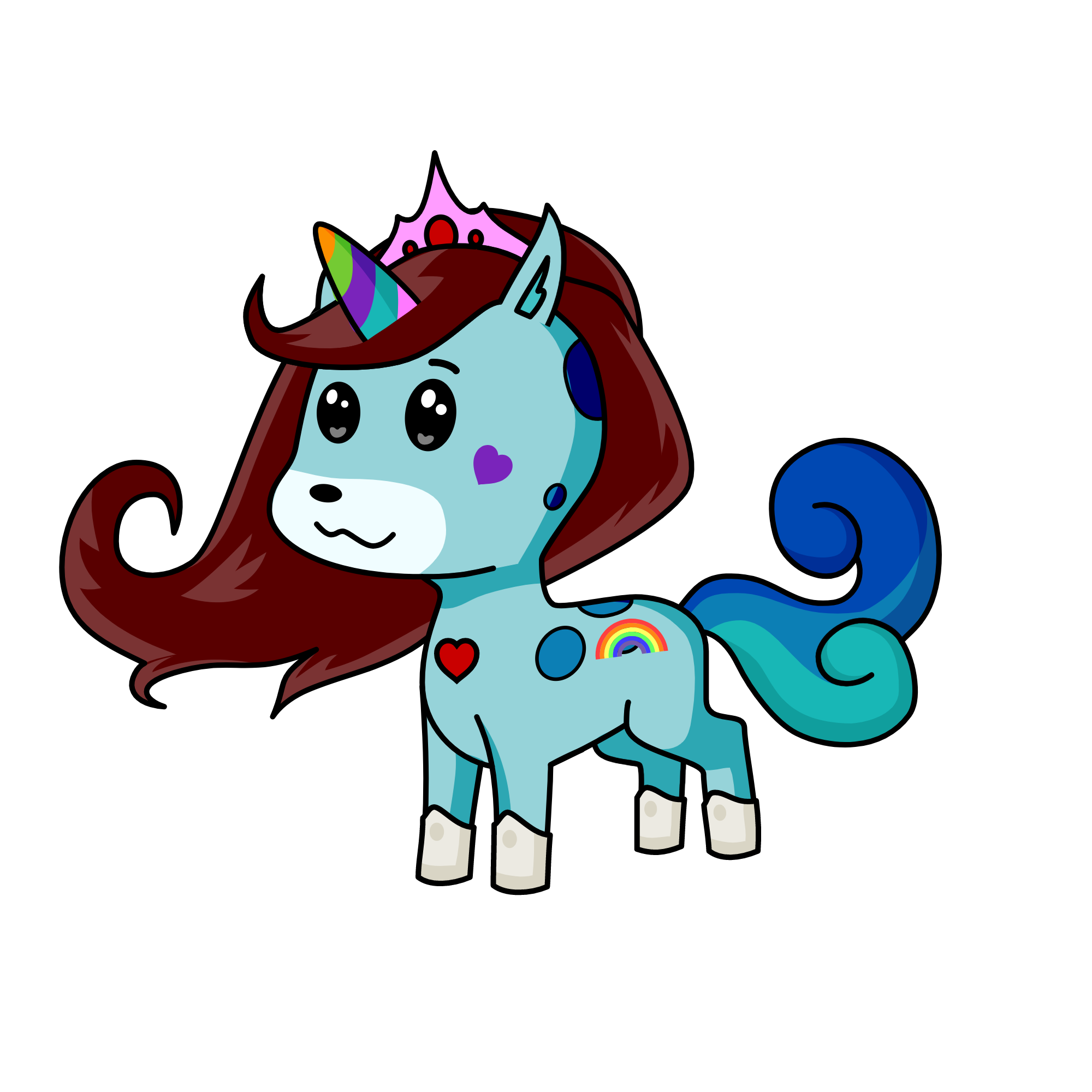 Emily, the unicorn