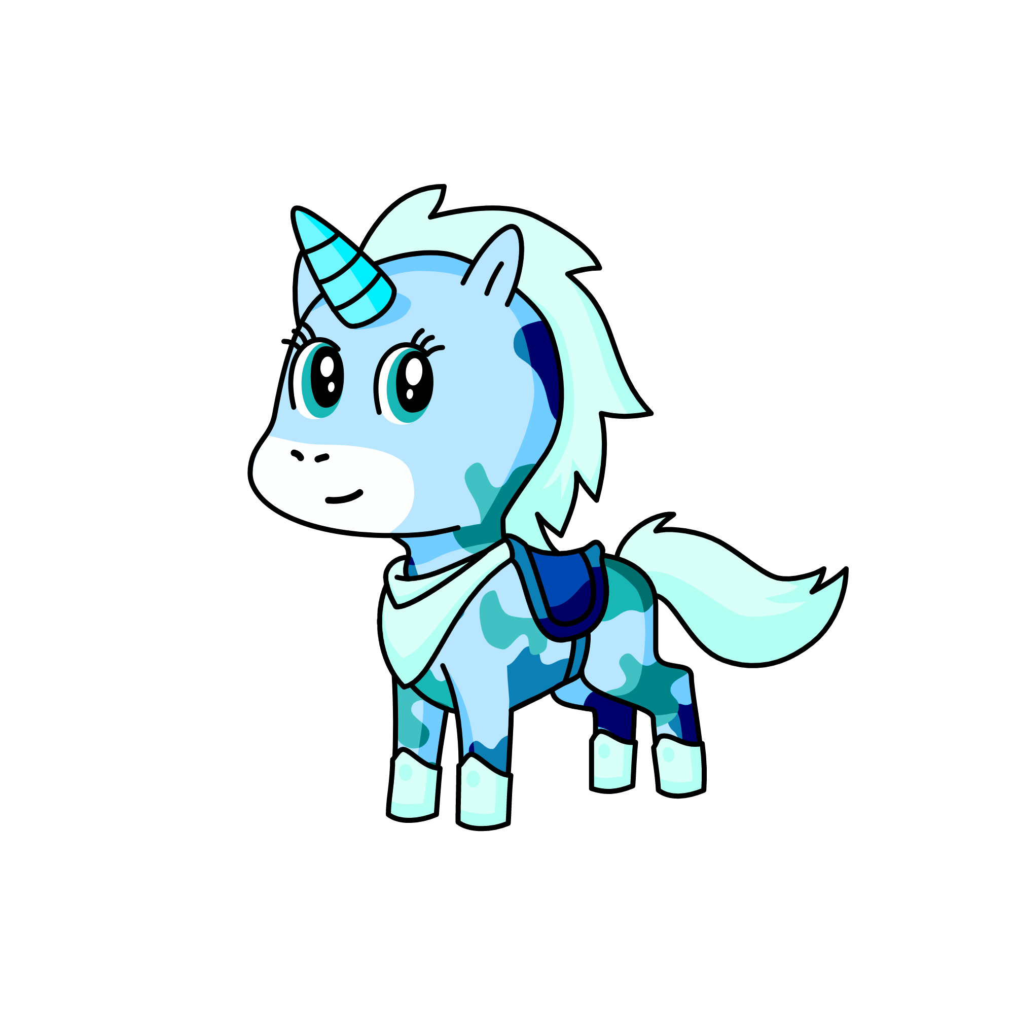 Frosty, the unicorn