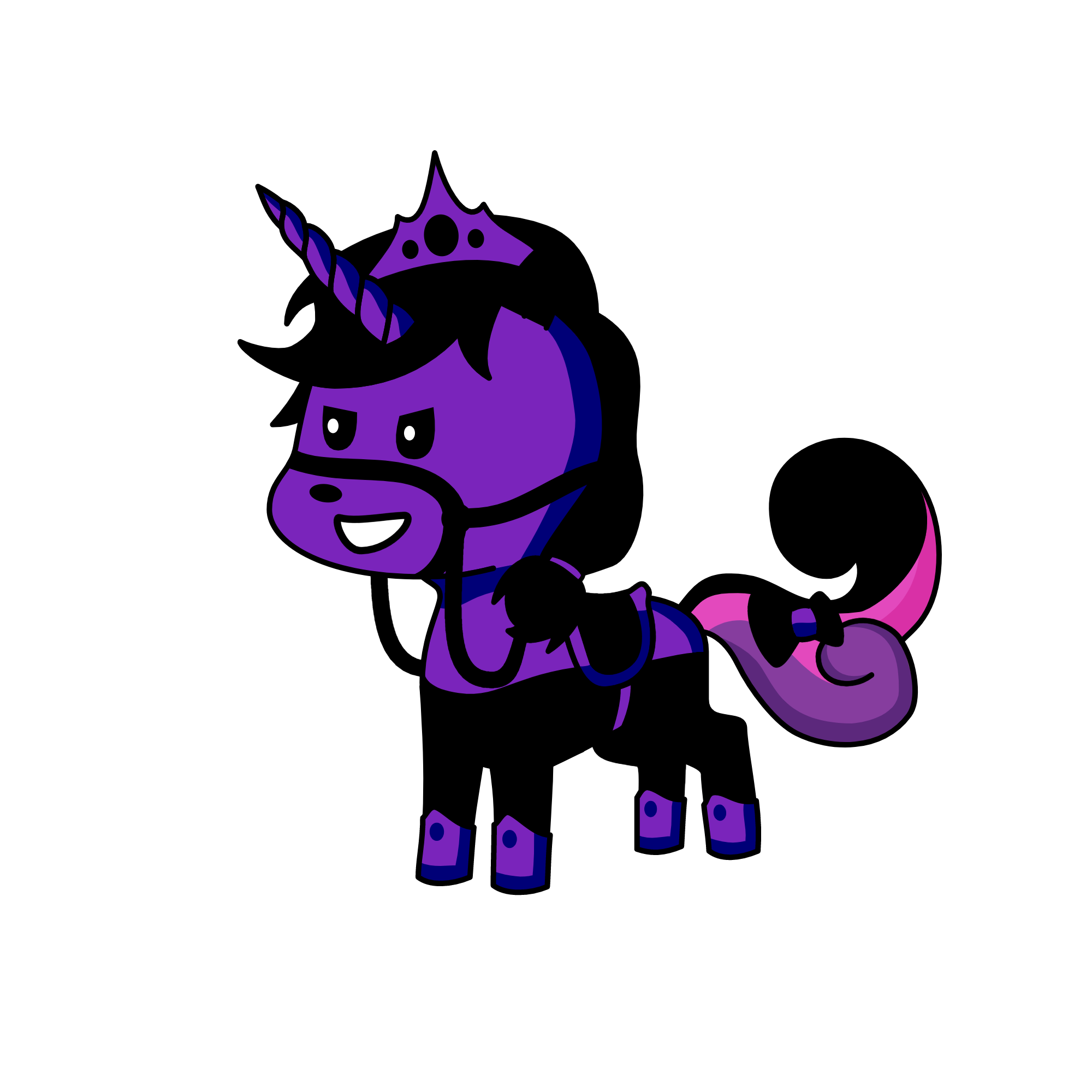 BADLY, the unicorn