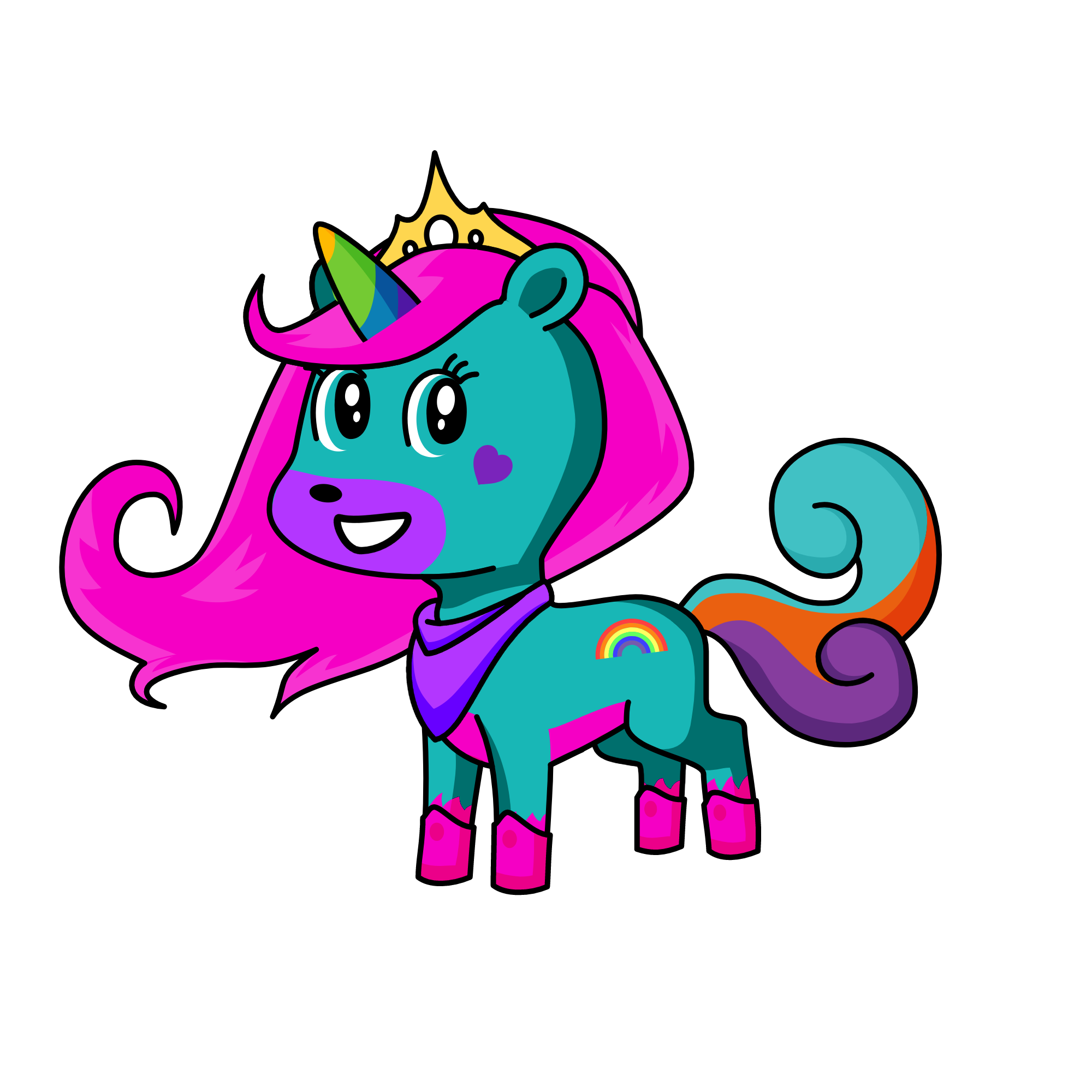 Ariana, the unicorn