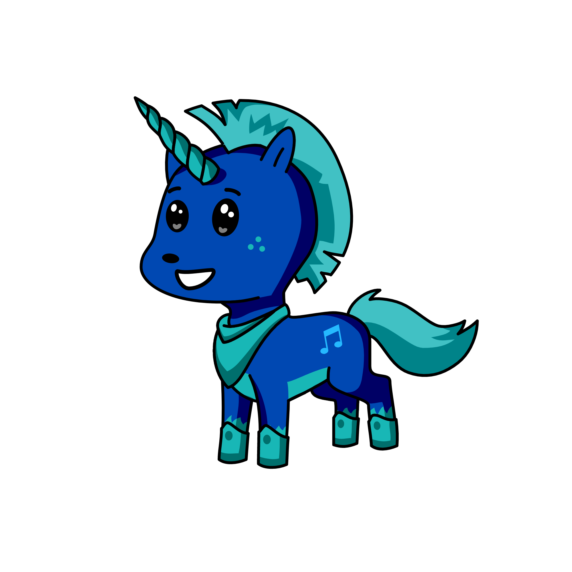 ocean, the unicorn