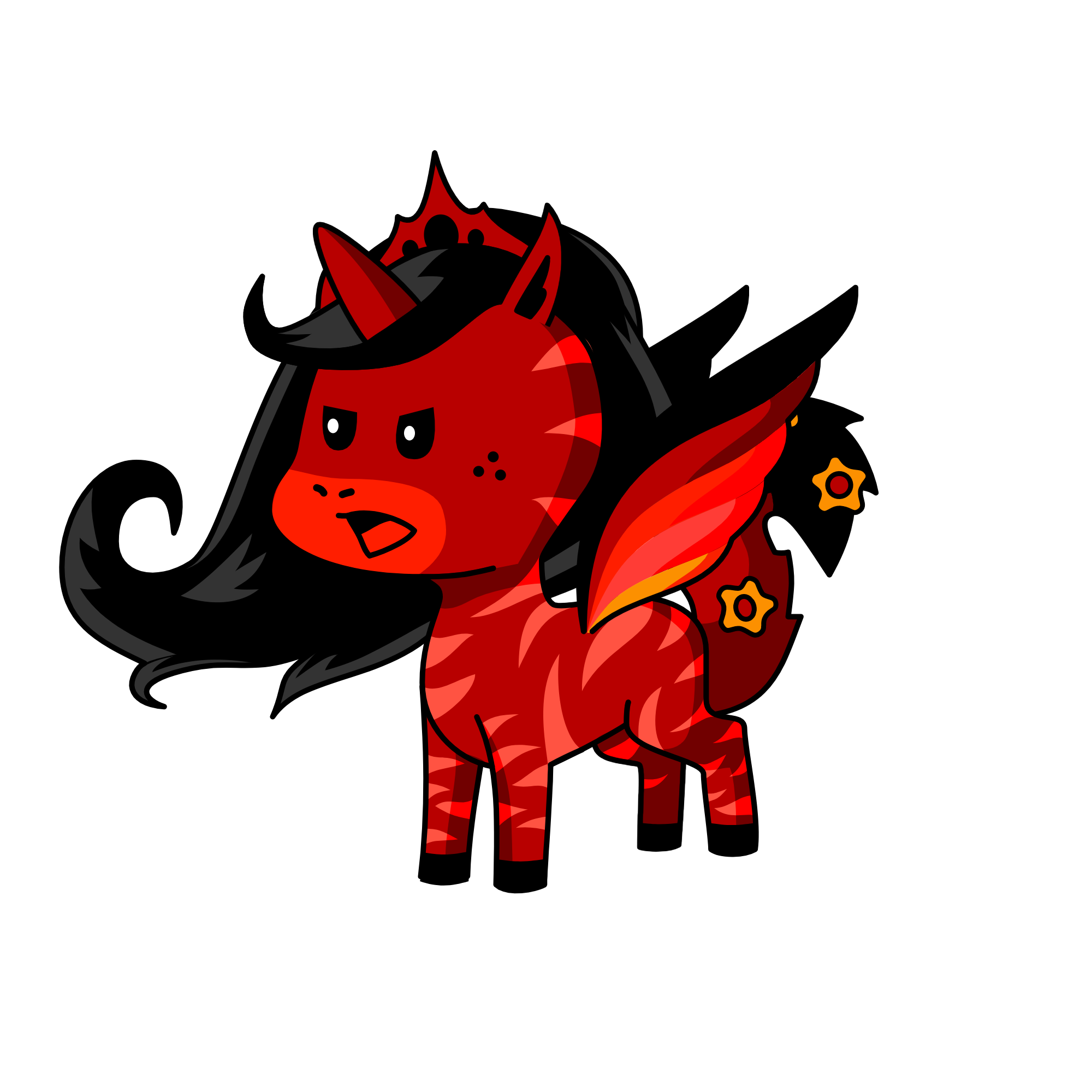 Amber, the unicorn