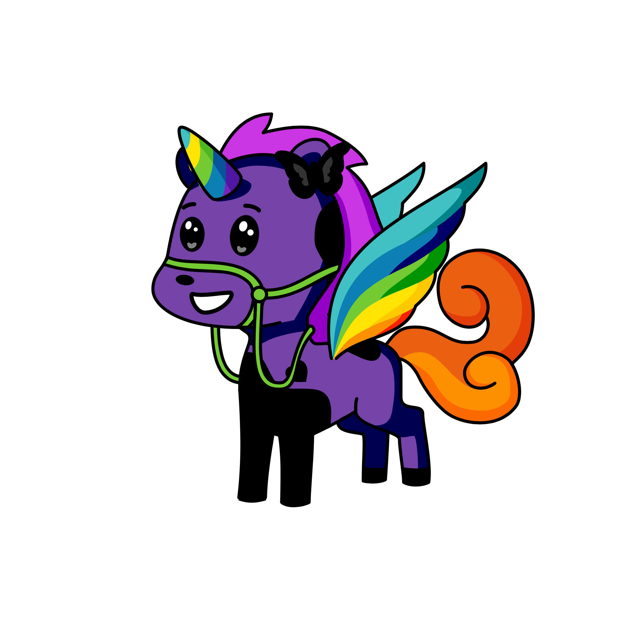 Fly Princess, the unicorn