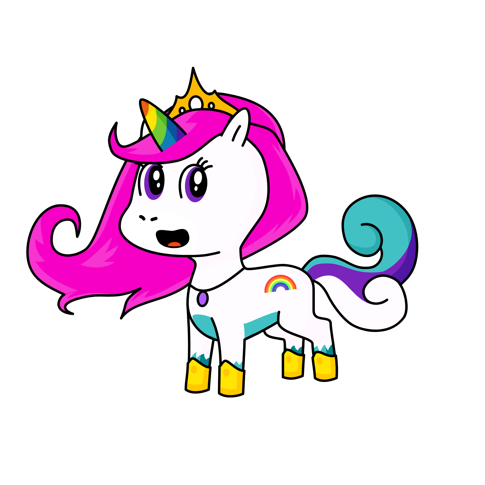 Princess clestia, the unicorn
