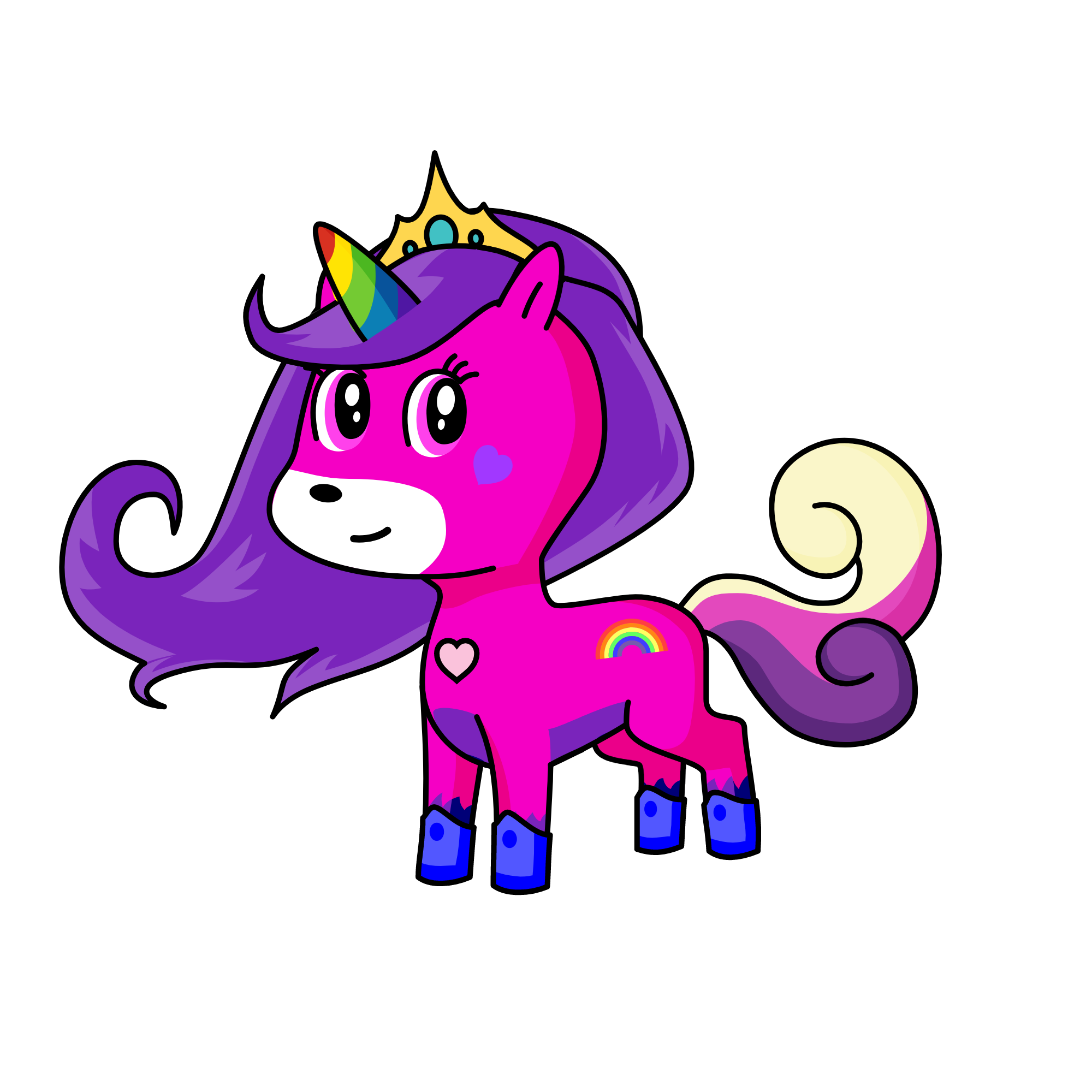Viola, the unicorn