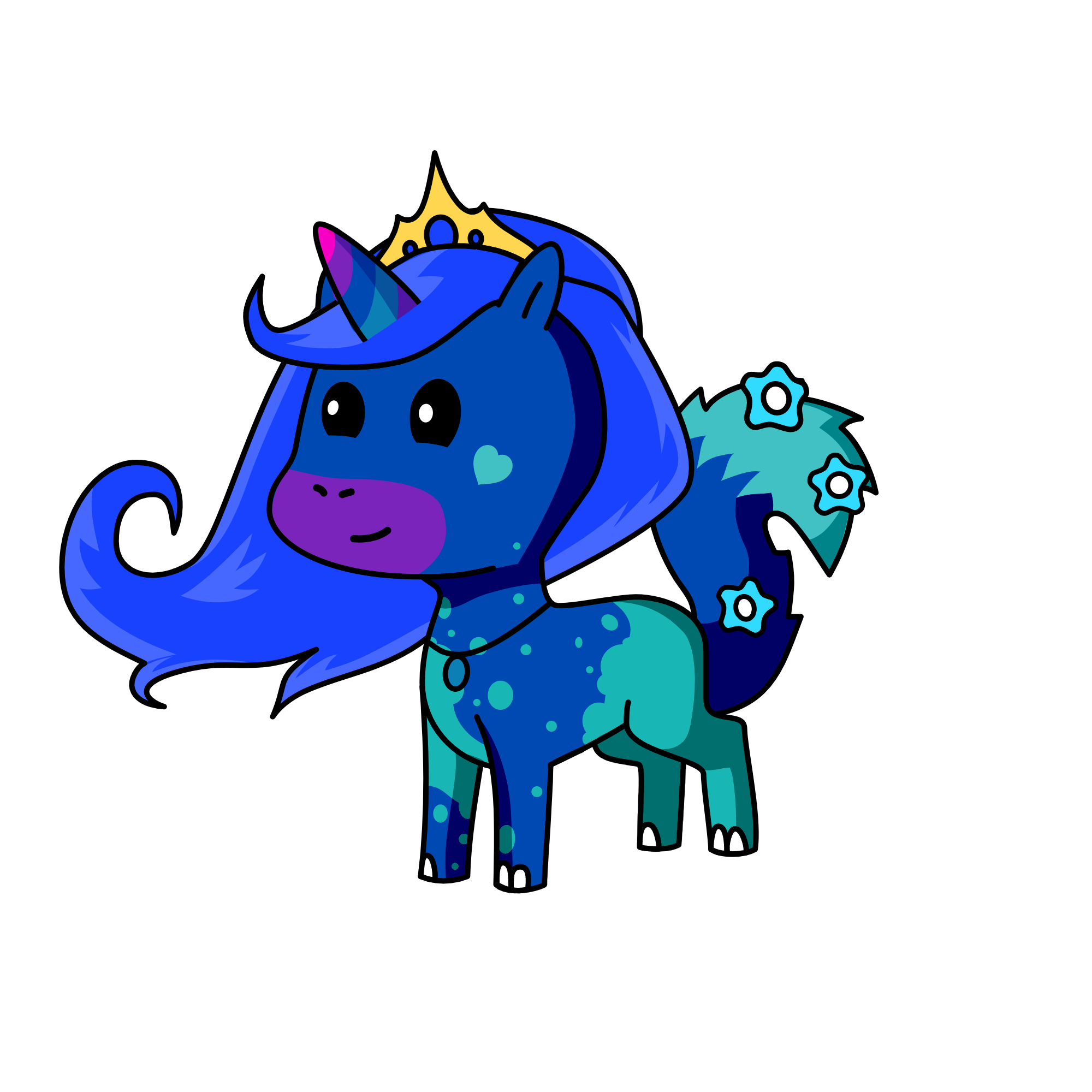 Night, the unicorn