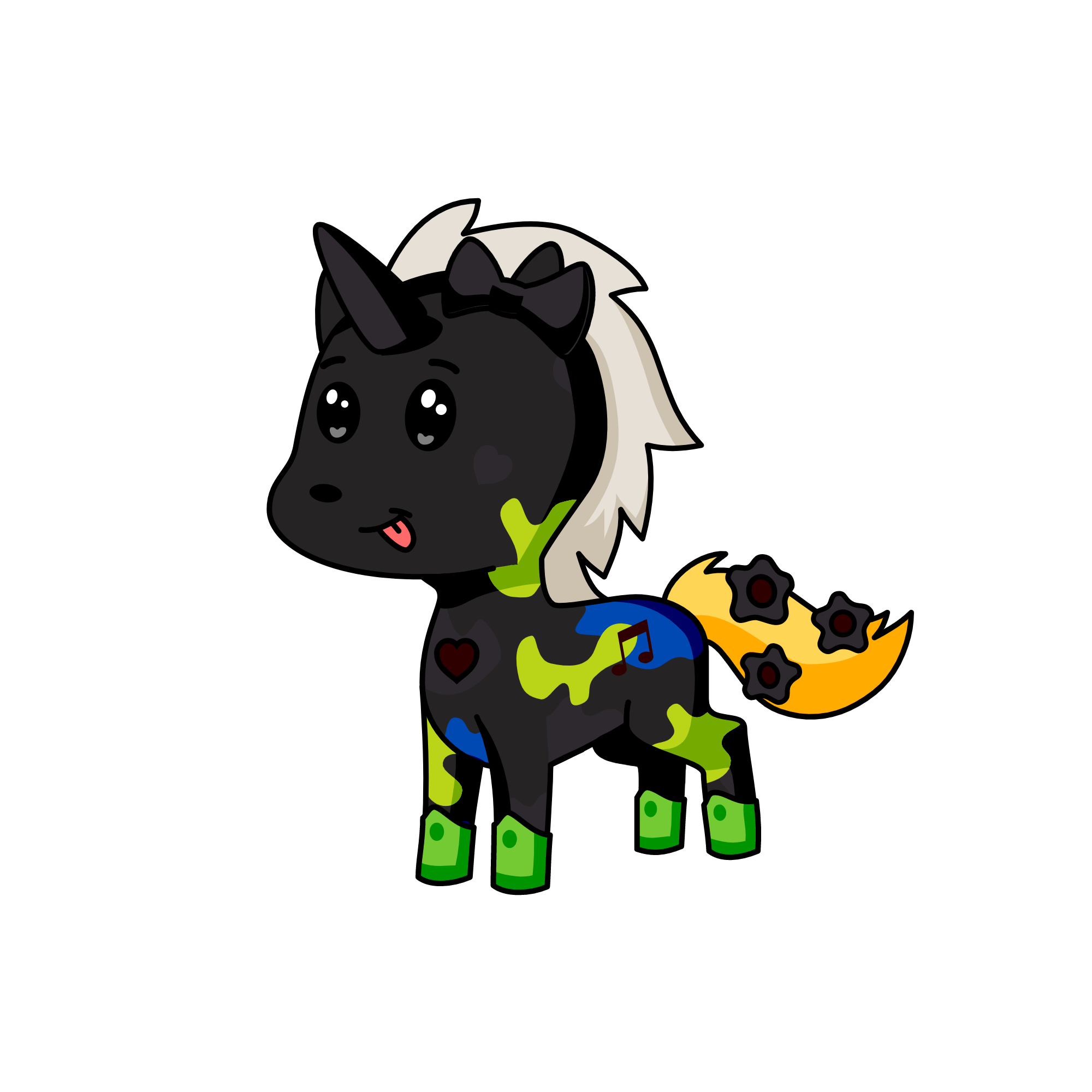 black unicorn, the unicorn