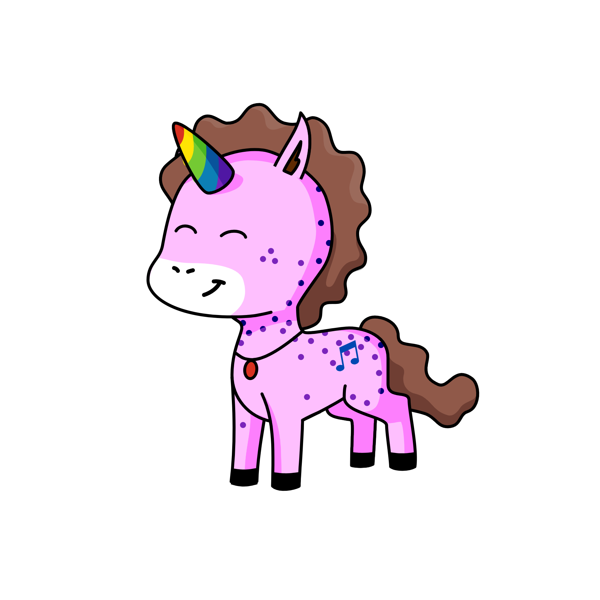 Dance, the unicorn