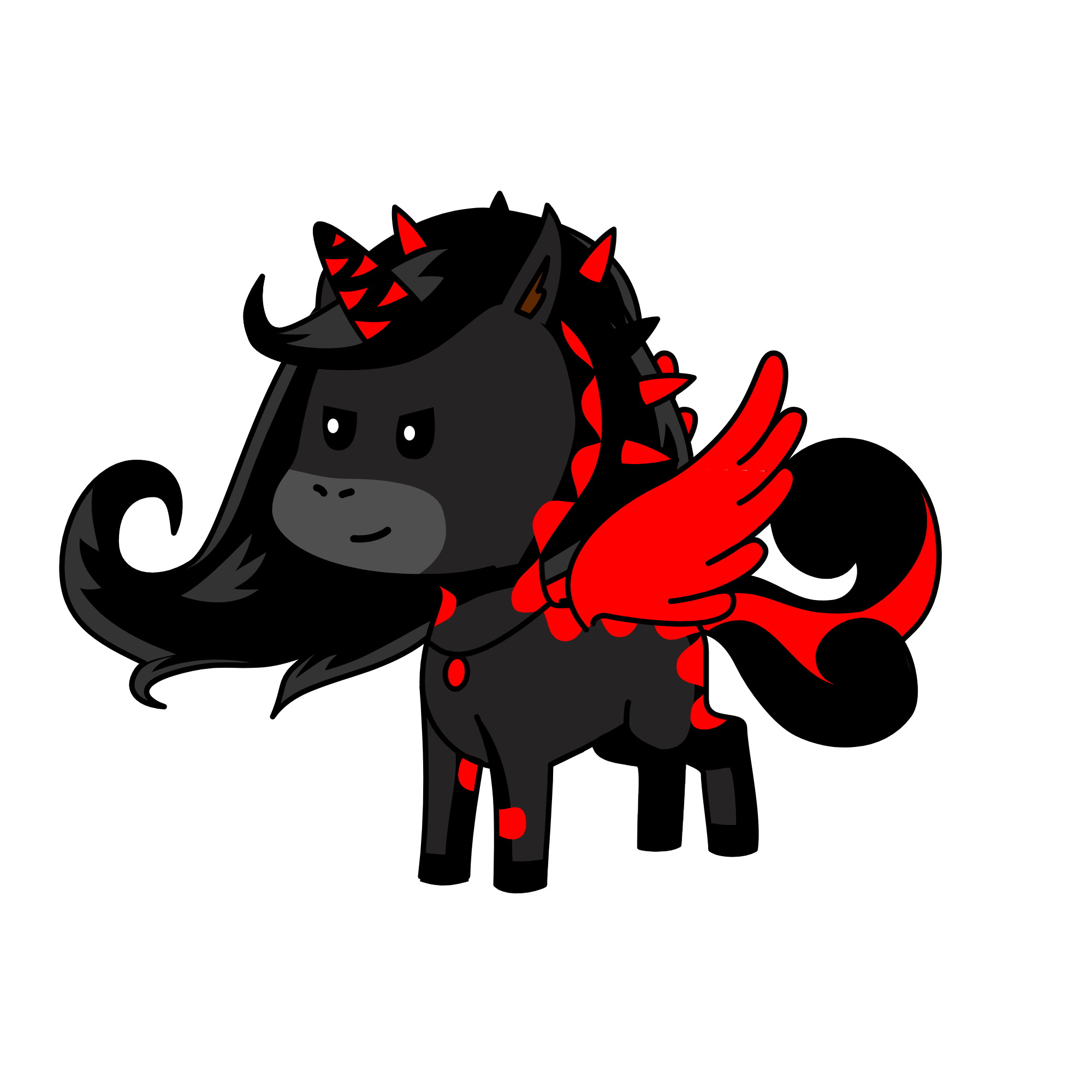 Muhahahahah I'm a devilcorn😈😈😈, the unicorn