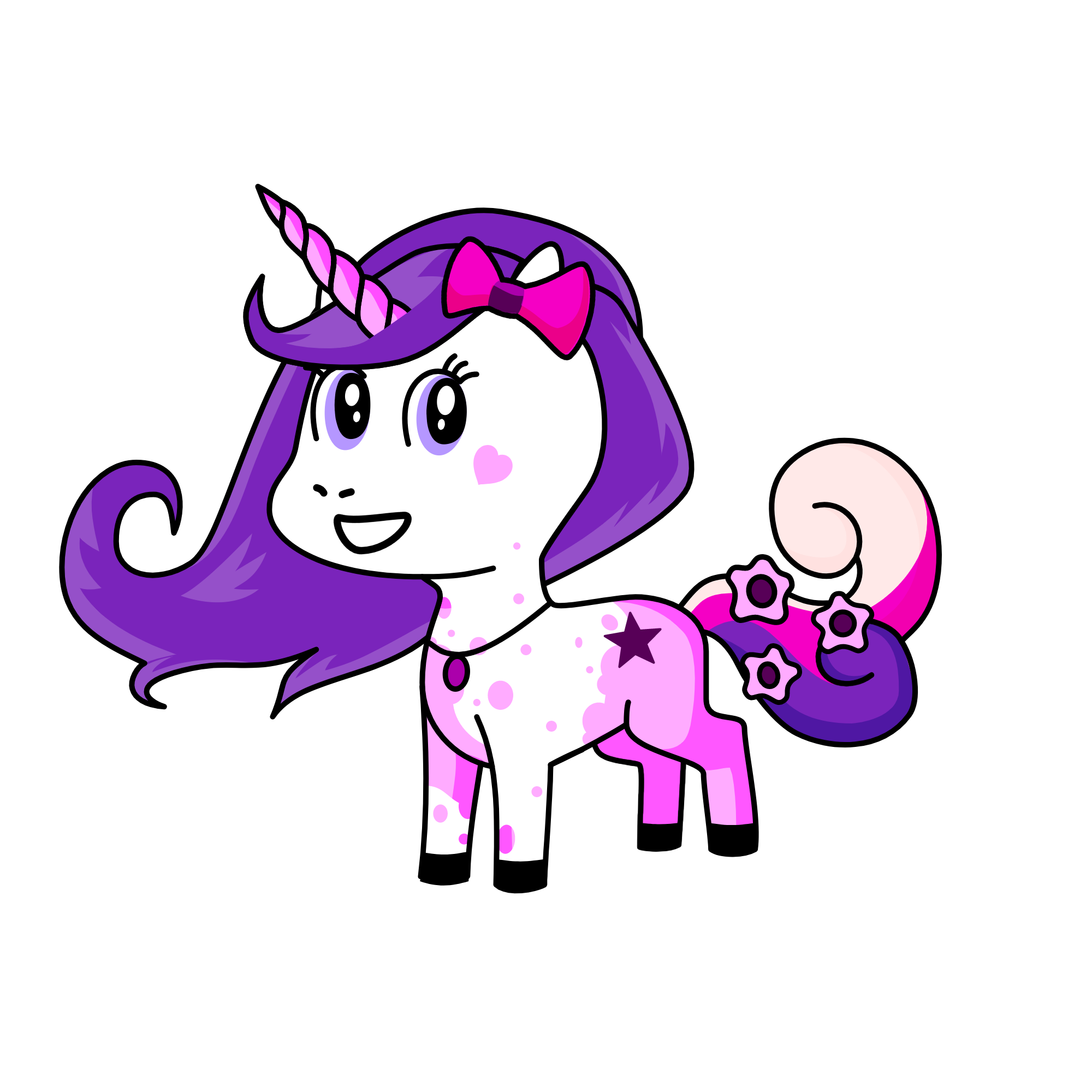 Bloomyra, the unicorn