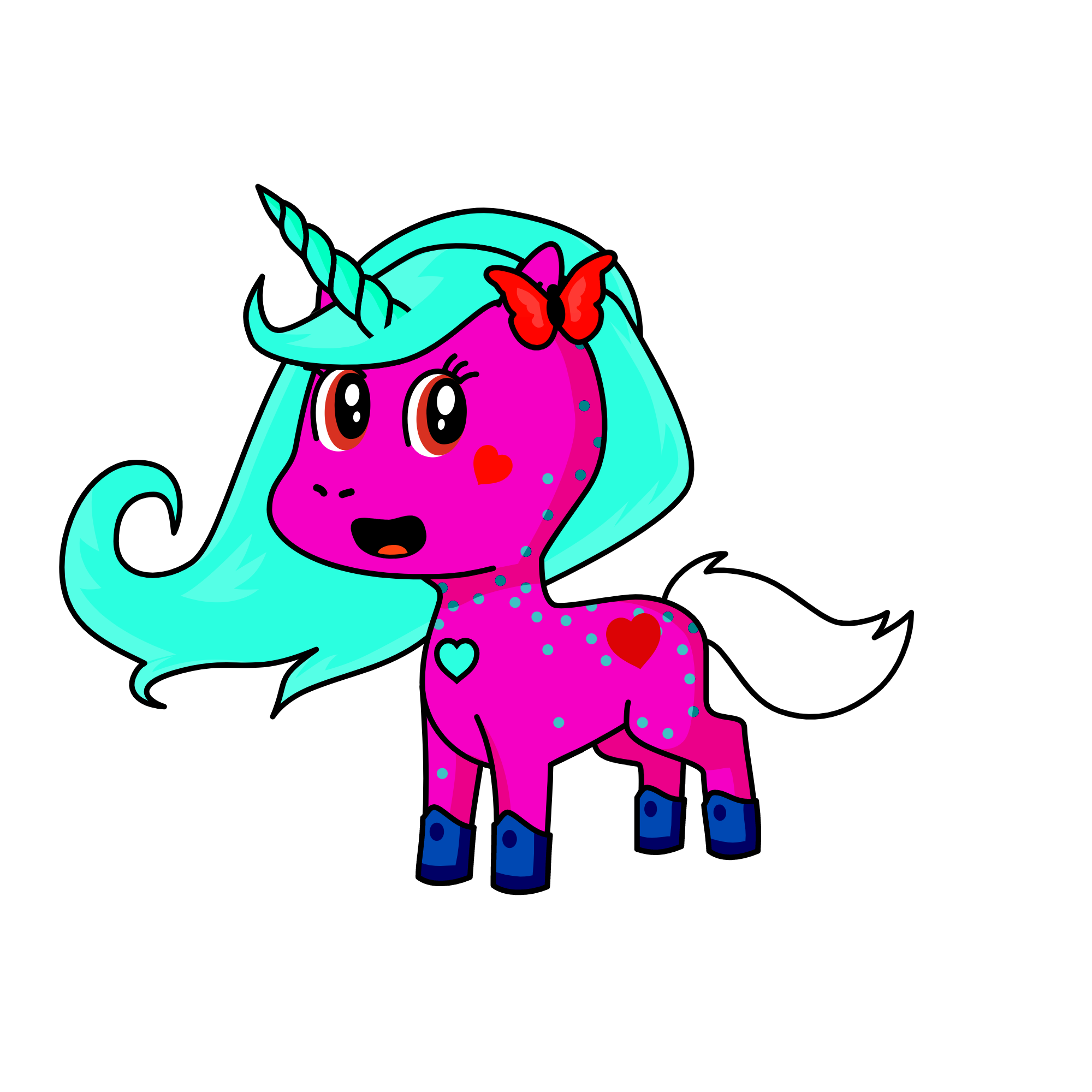 Supercorn, the unicorn