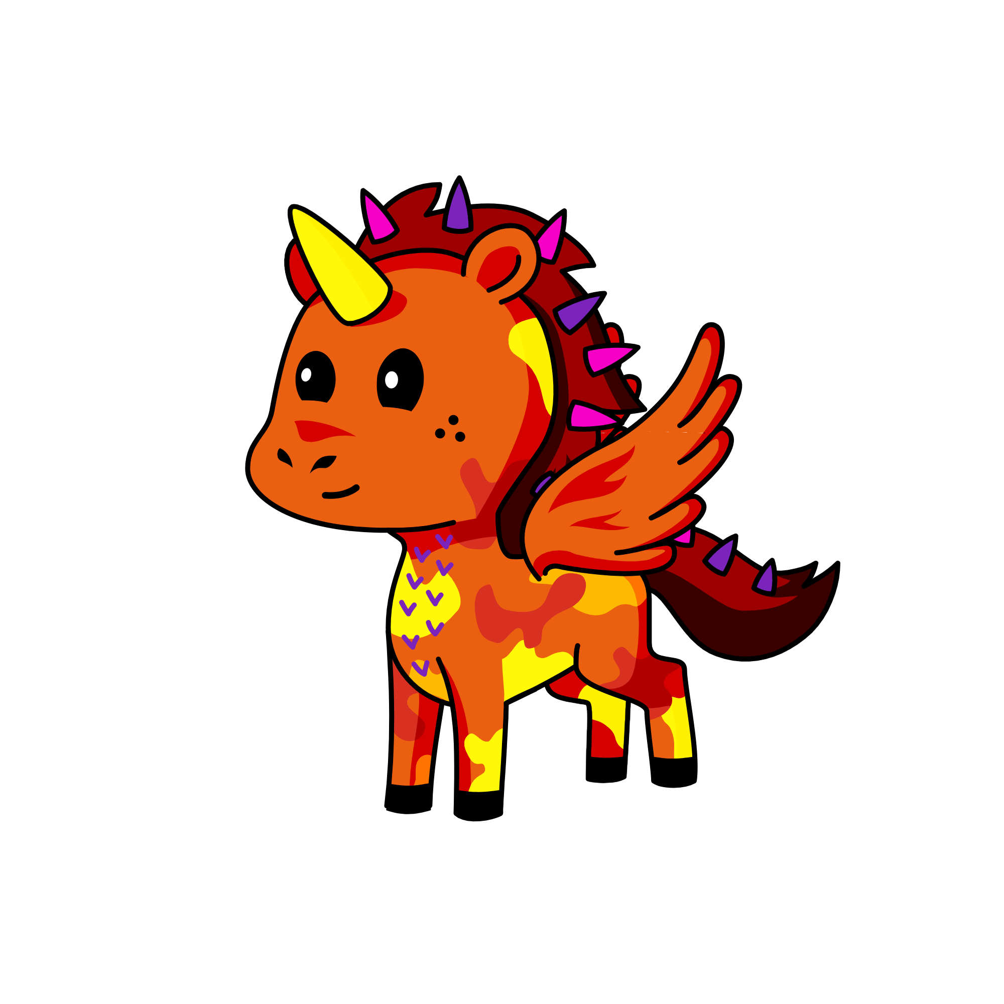Chow Main, the unicorn