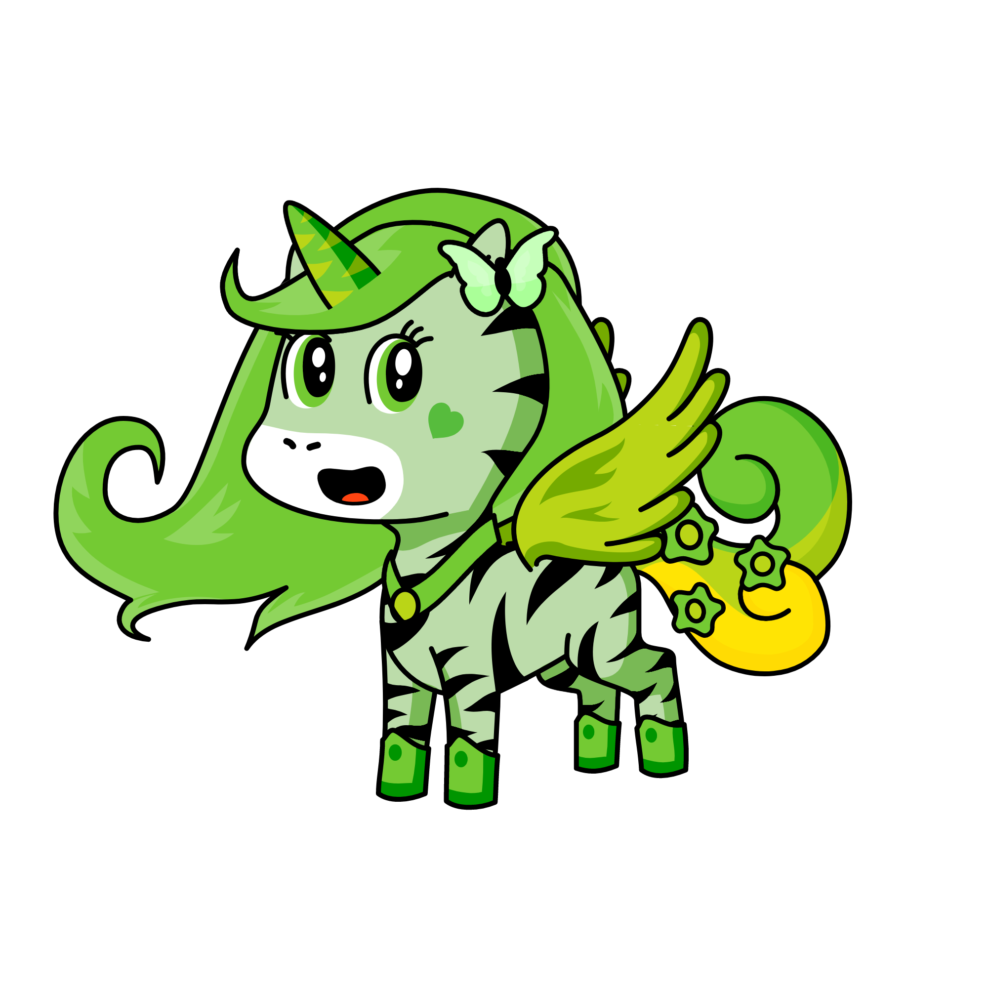 Princess naturecorn, the unicorn