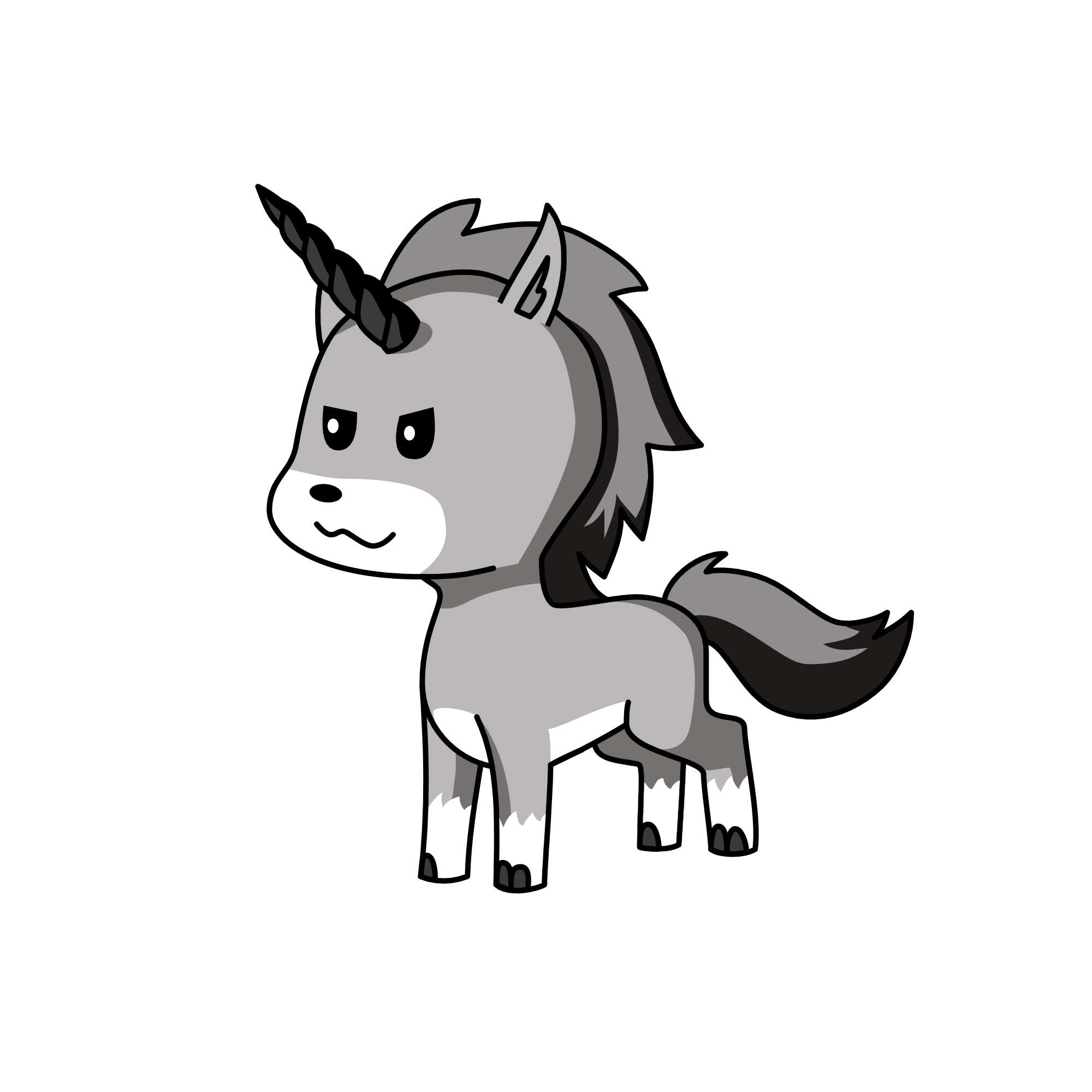 wolfy, the unicorn