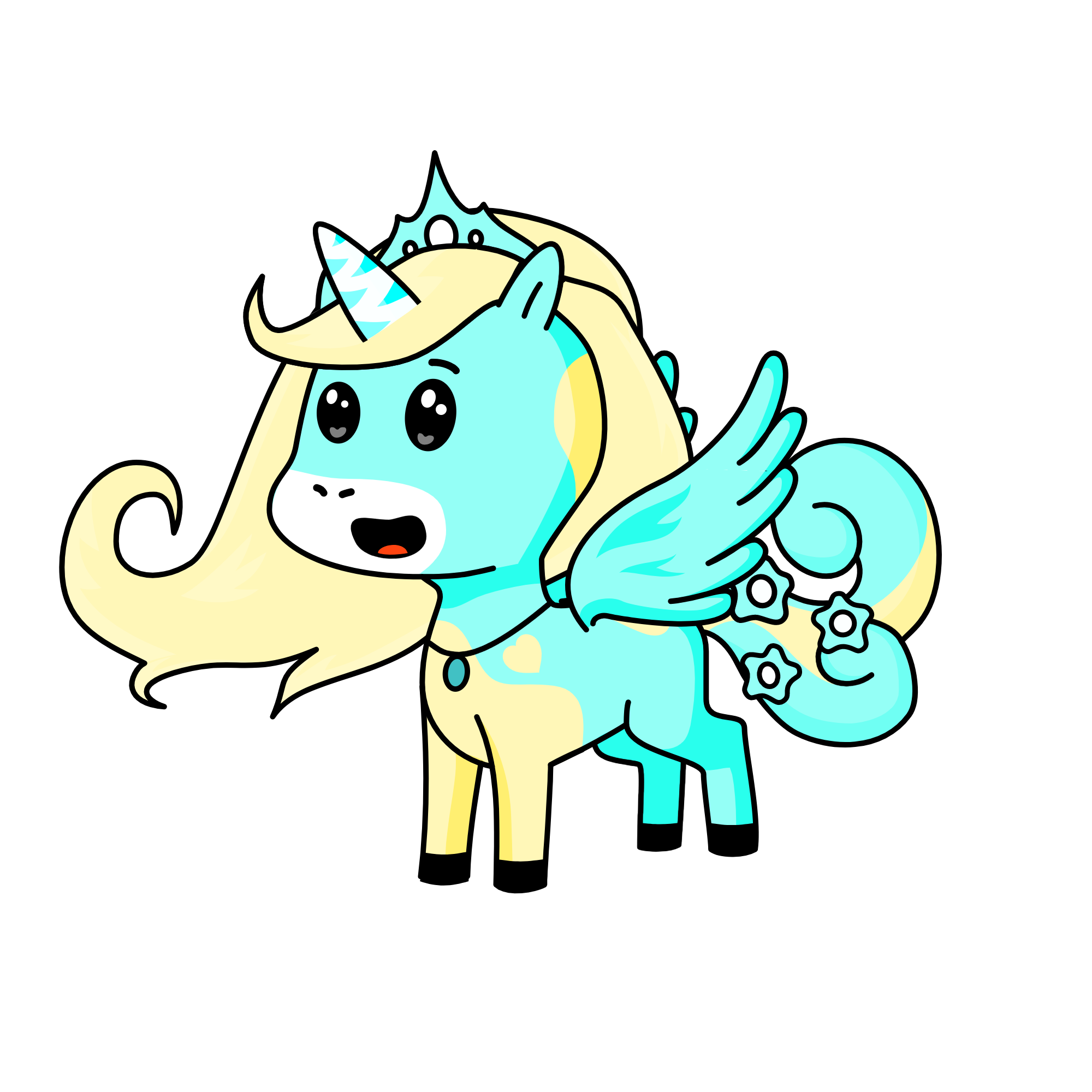 Elsa, the unicorn