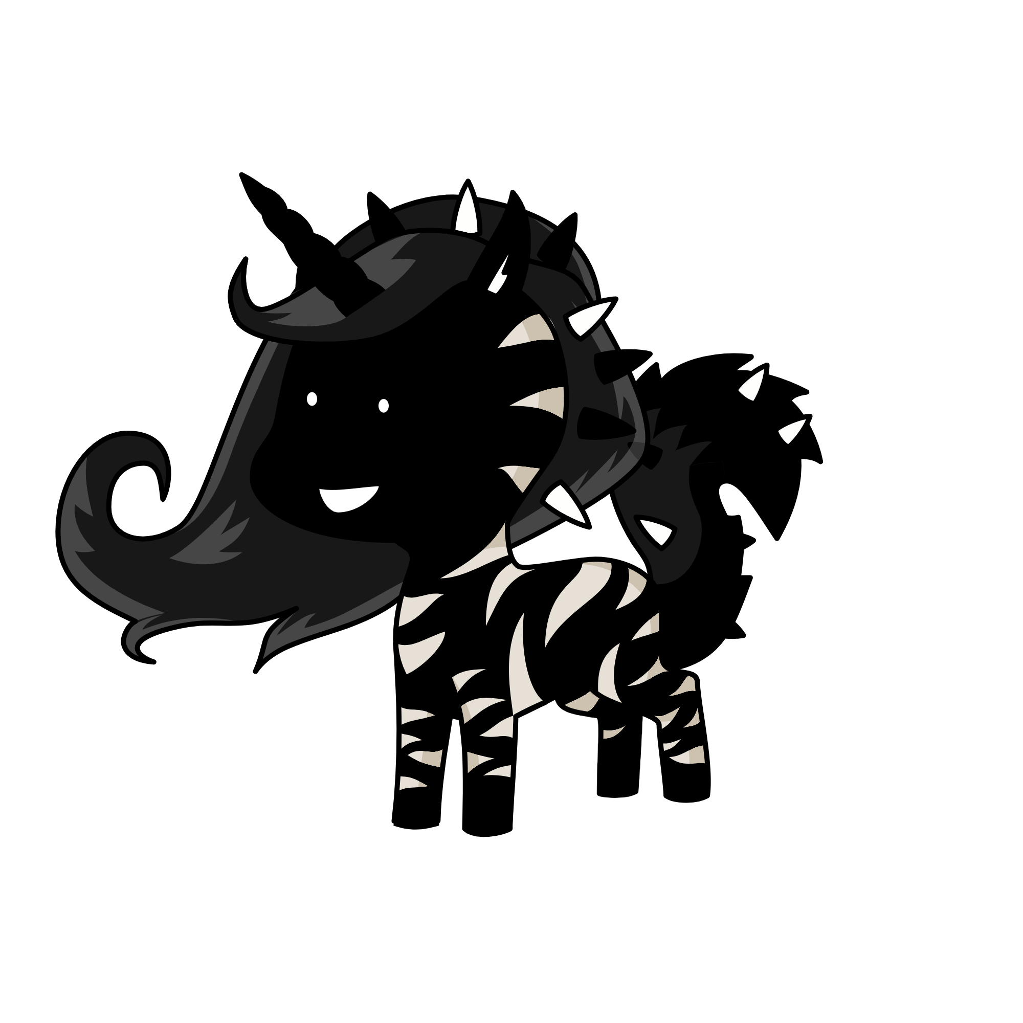 Black Girl, the unicorn