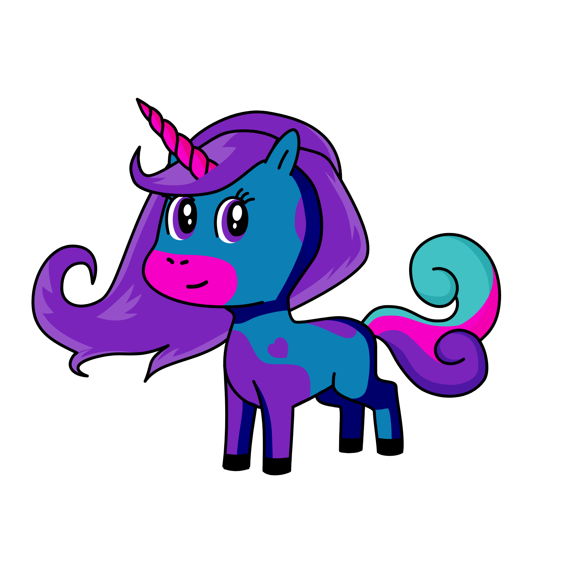 Uni-chan, the unicorn