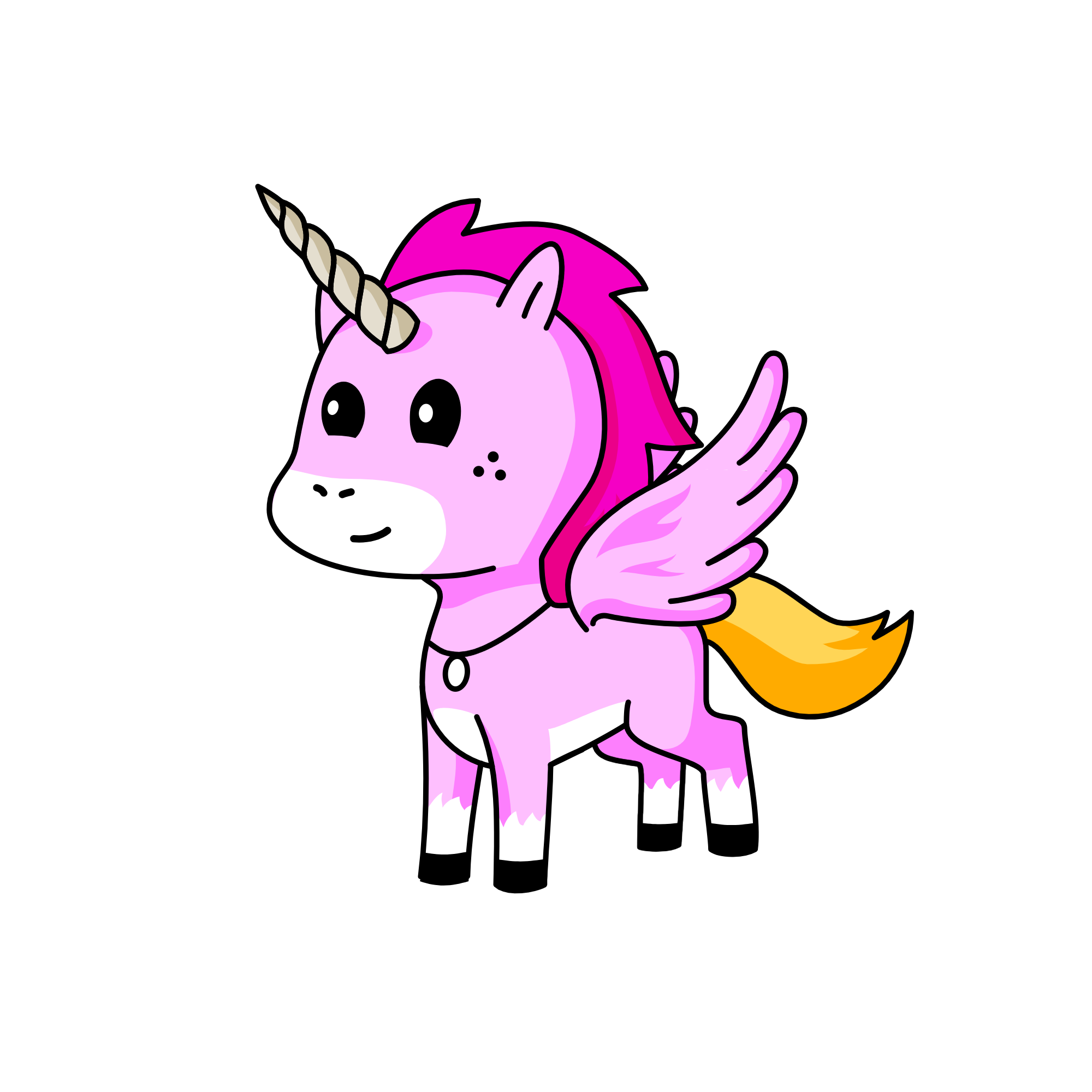 Pretty, the unicorn