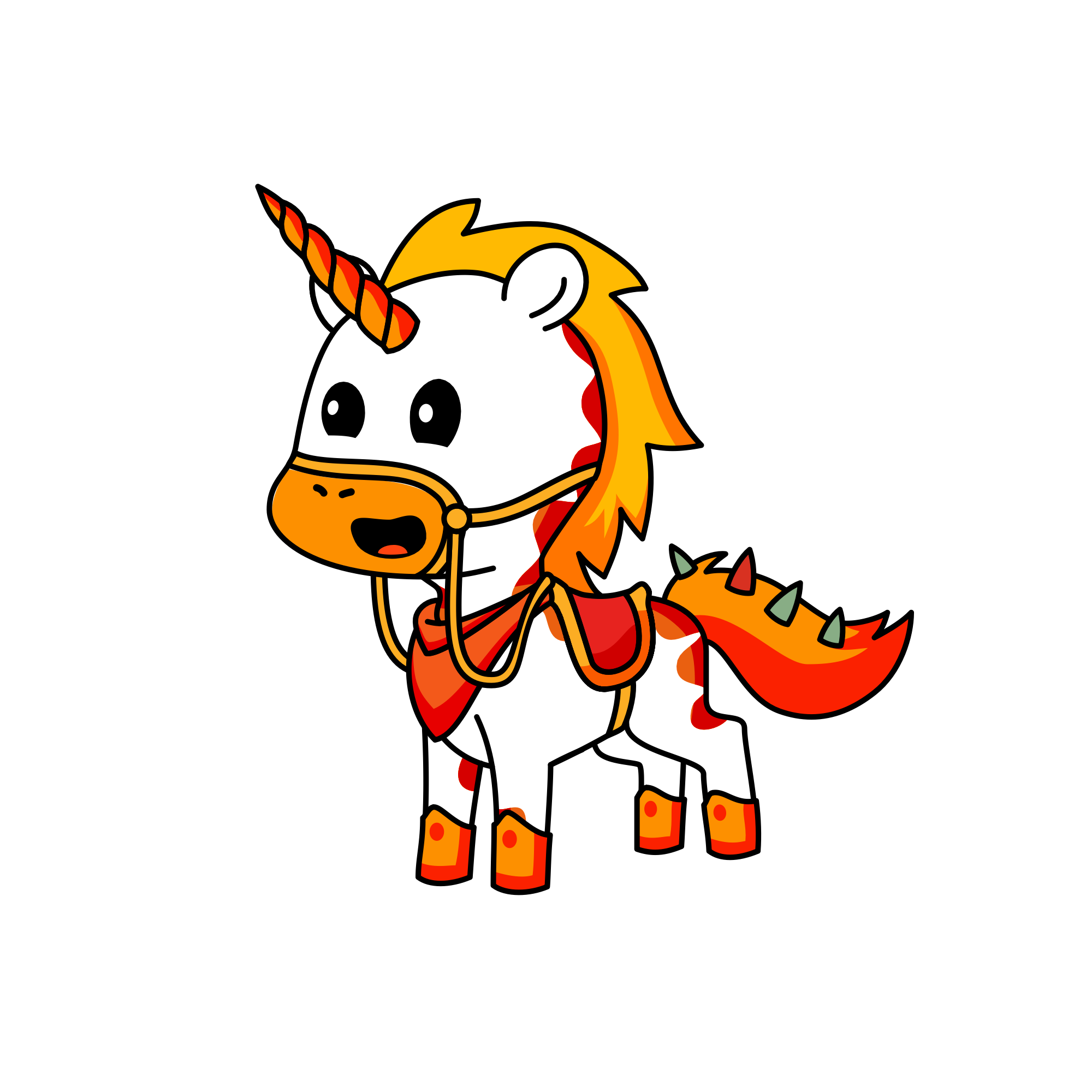 Sakura, the unicorn