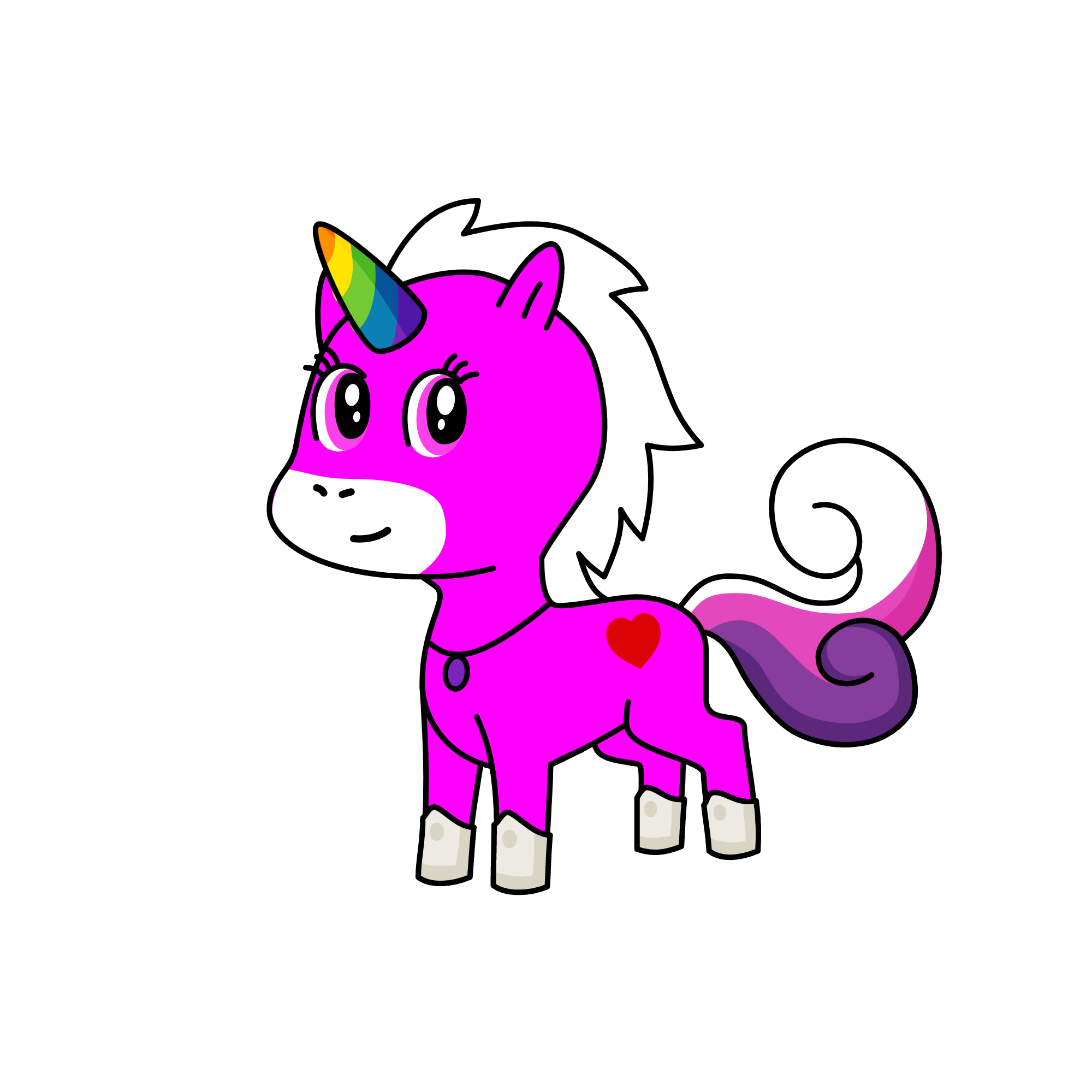 Claudia, the unicorn