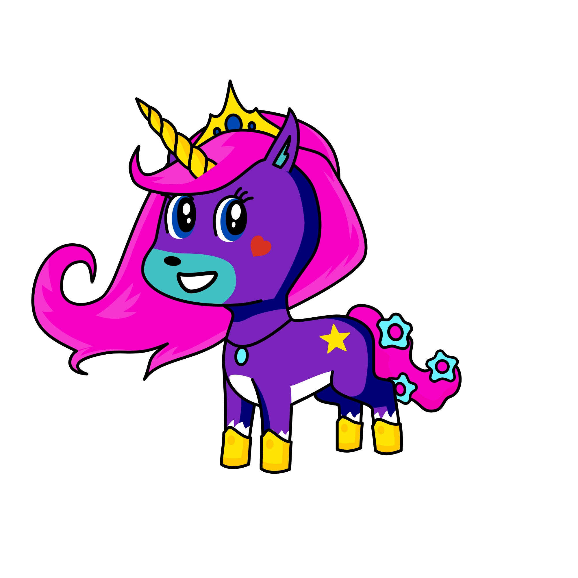 Sugar frost, the unicorn