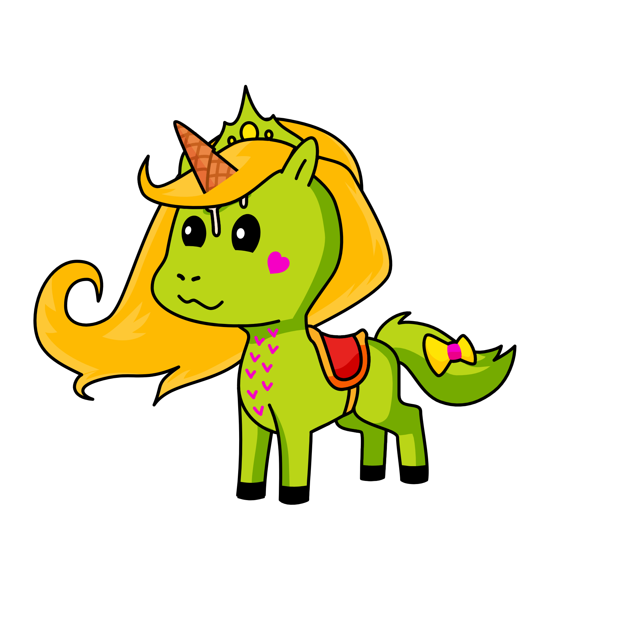 grrenie , the unicorn