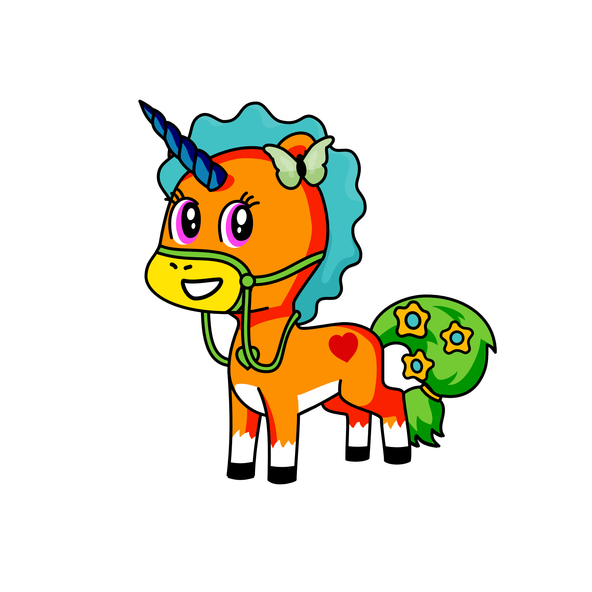 Manu, the unicorn