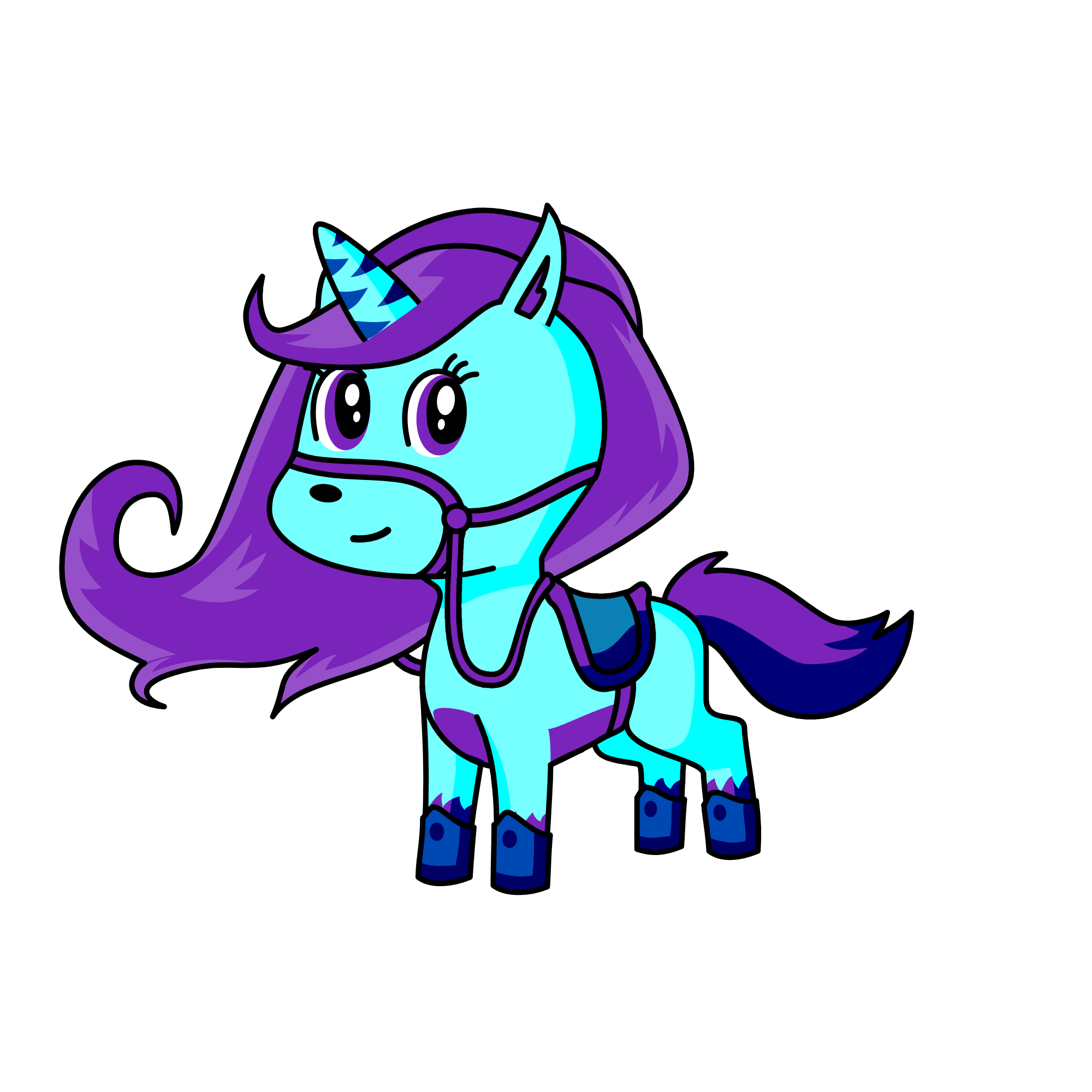 Cosmo Jr, the unicorn