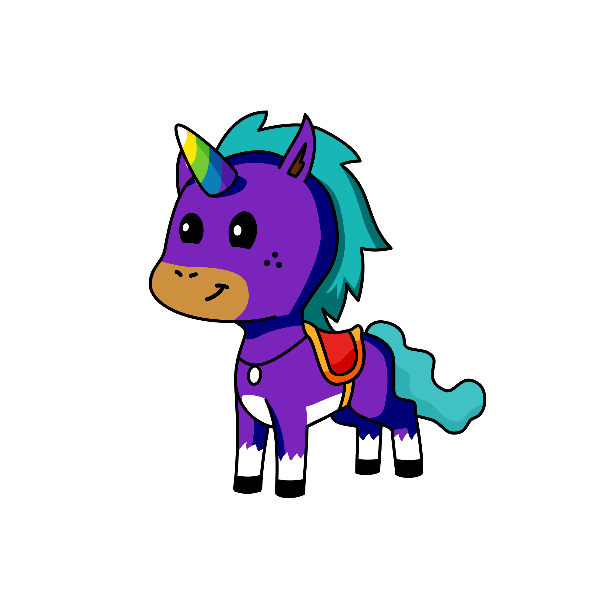 Schrienchiy, the unicorn
