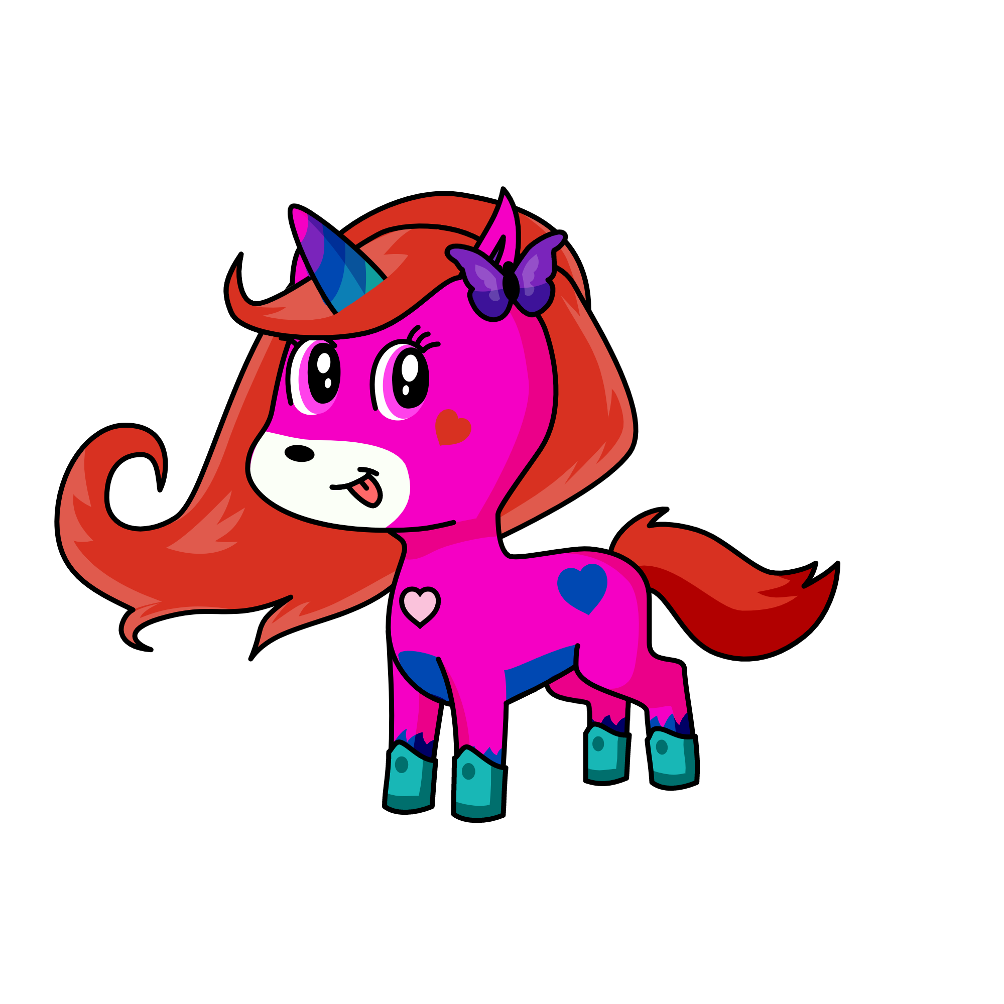 mia, the unicorn