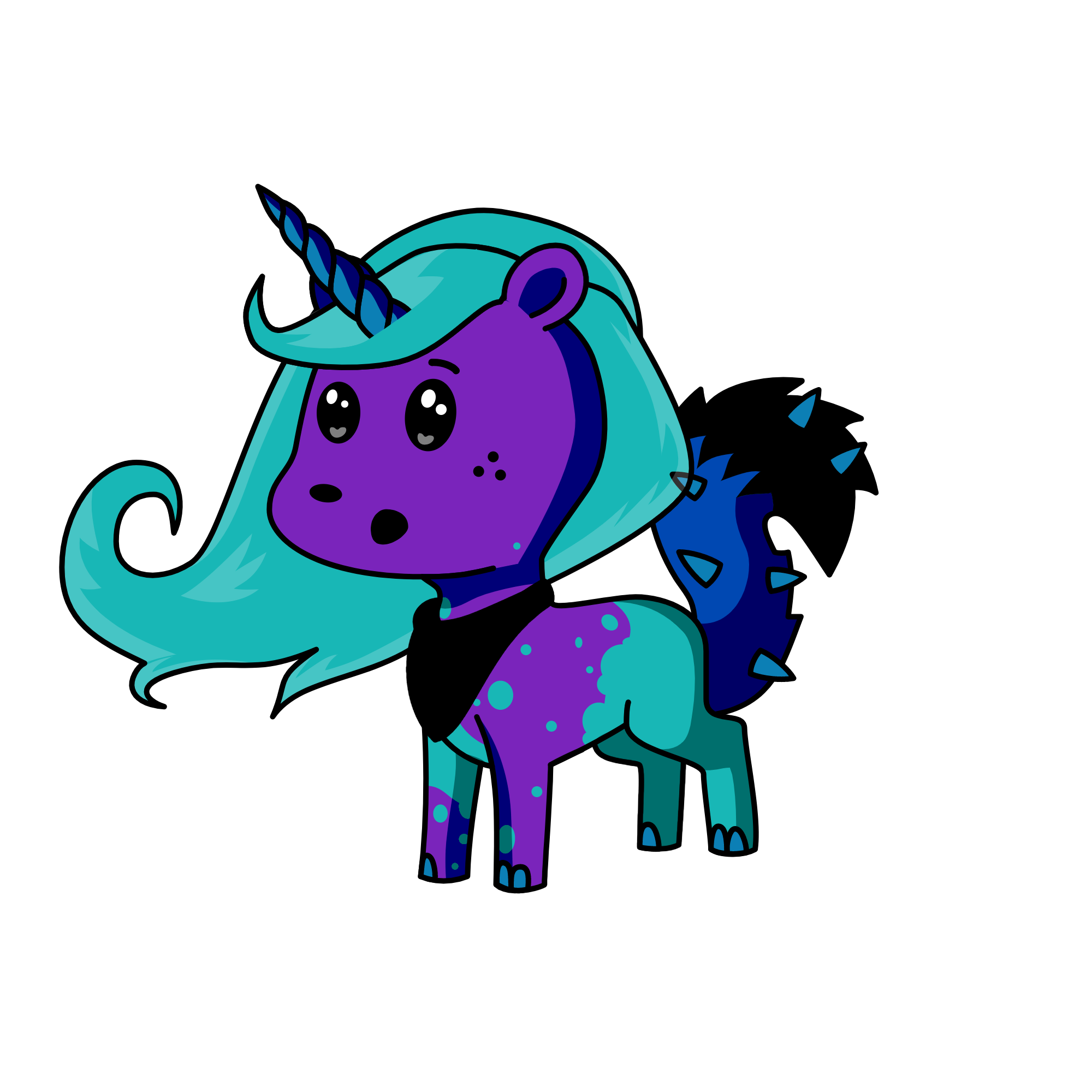 Luna, the unicorn